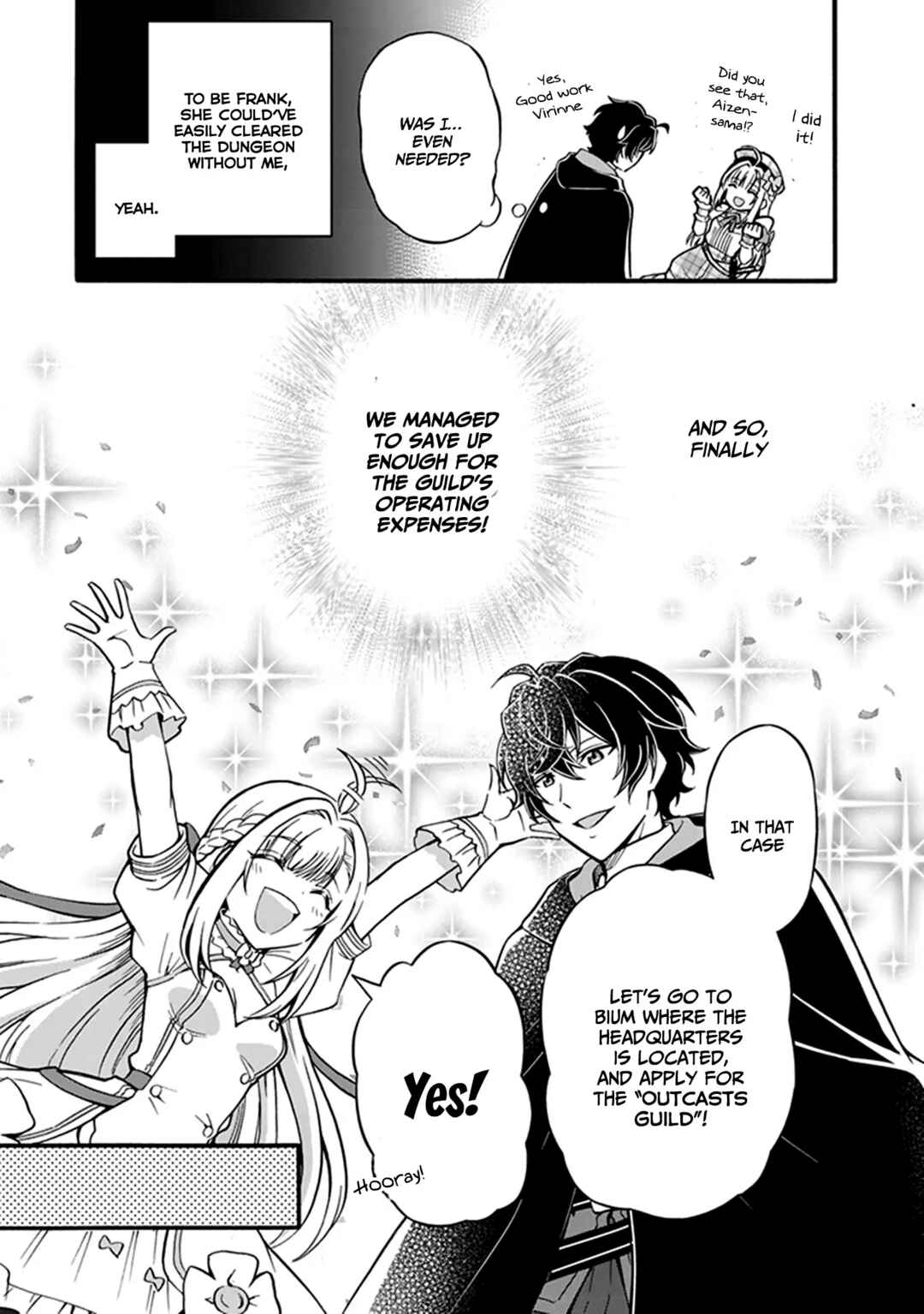 Page 8 Chapter 5 Youkoso Tsuihousha Guild e ~Munou na S Rank Party ga Dondon Yuunou na Boukensha wo Tsuihou surunode, Saijaku wo Atsumete Saikyou Guild wo Tsukurimasu~