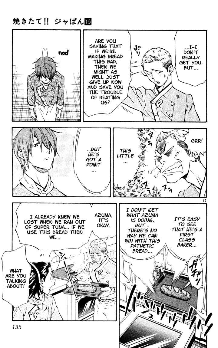 Page 17 Chapter 130 Yakitate!! Japan