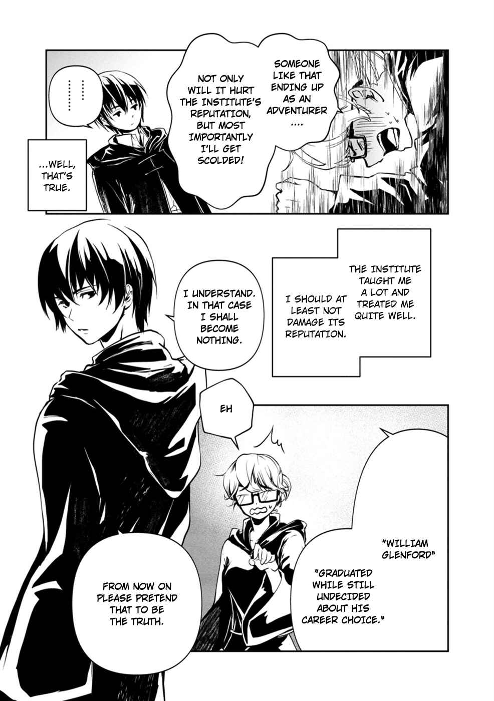 Page 7 Chapter 1 Majutsu Gakuin wo Shuseki de Sotsugyoushita Ore ga Boukensha wo Hajimeru no wa sonna ni okashii darouka