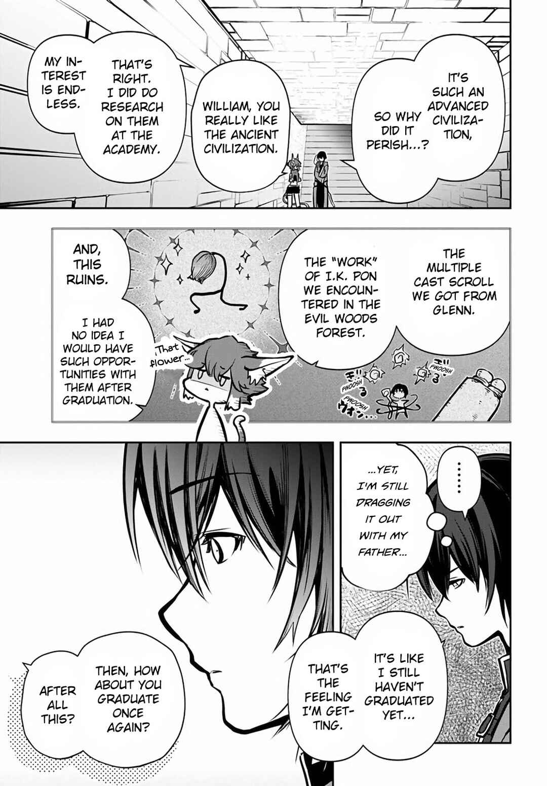 Page 8 Chapter 51 Majutsu Gakuin wo Shuseki de Sotsugyoushita Ore ga Boukensha wo Hajimeru no wa sonna ni okashii darouka