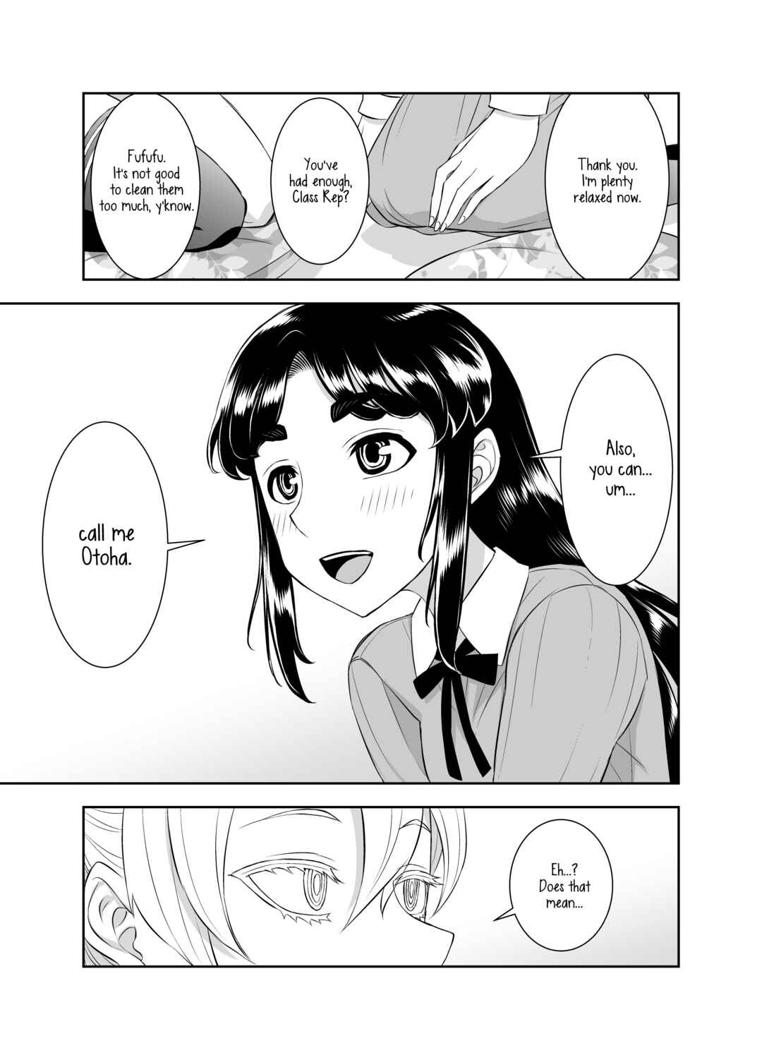 Page 1 Chapter 15 The Class Rep With Weak Ears and The Punk Gyaru-chan Who Attacks Ears