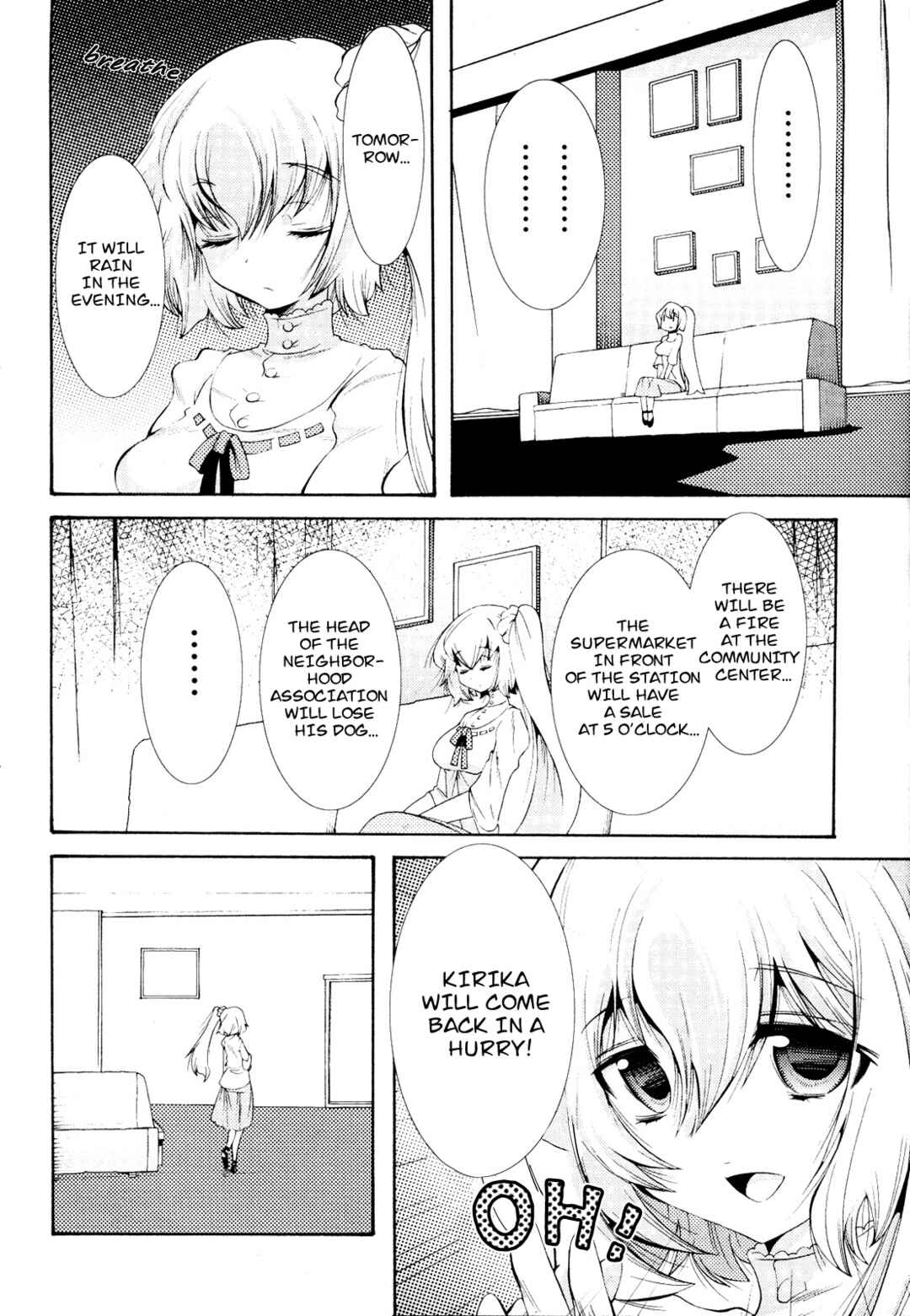 Page 4 Chapter 3 Mahou Shoujo Oriko☆Magica - Betsu Hen