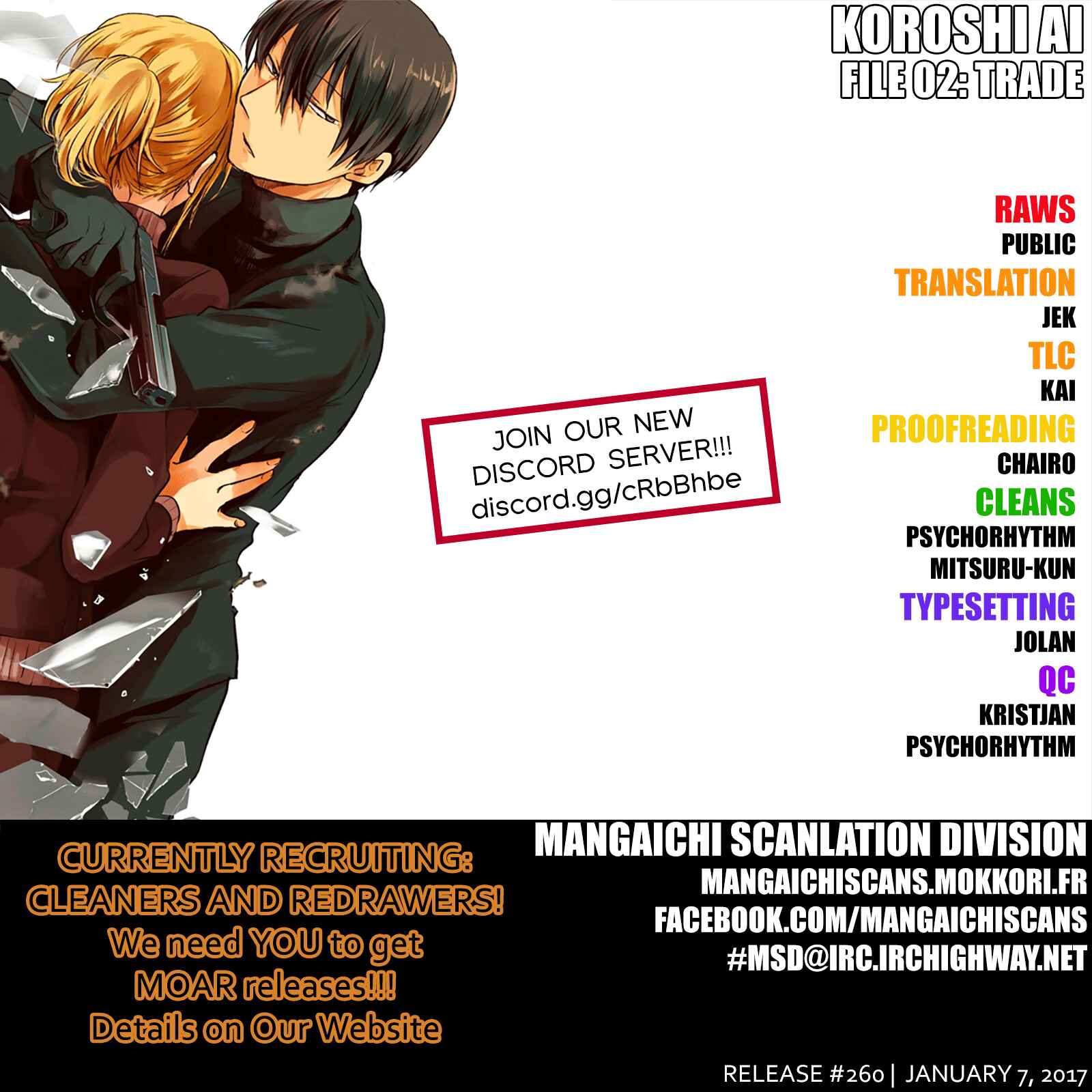 Page 1 Chapter 2 Koroshi Ai