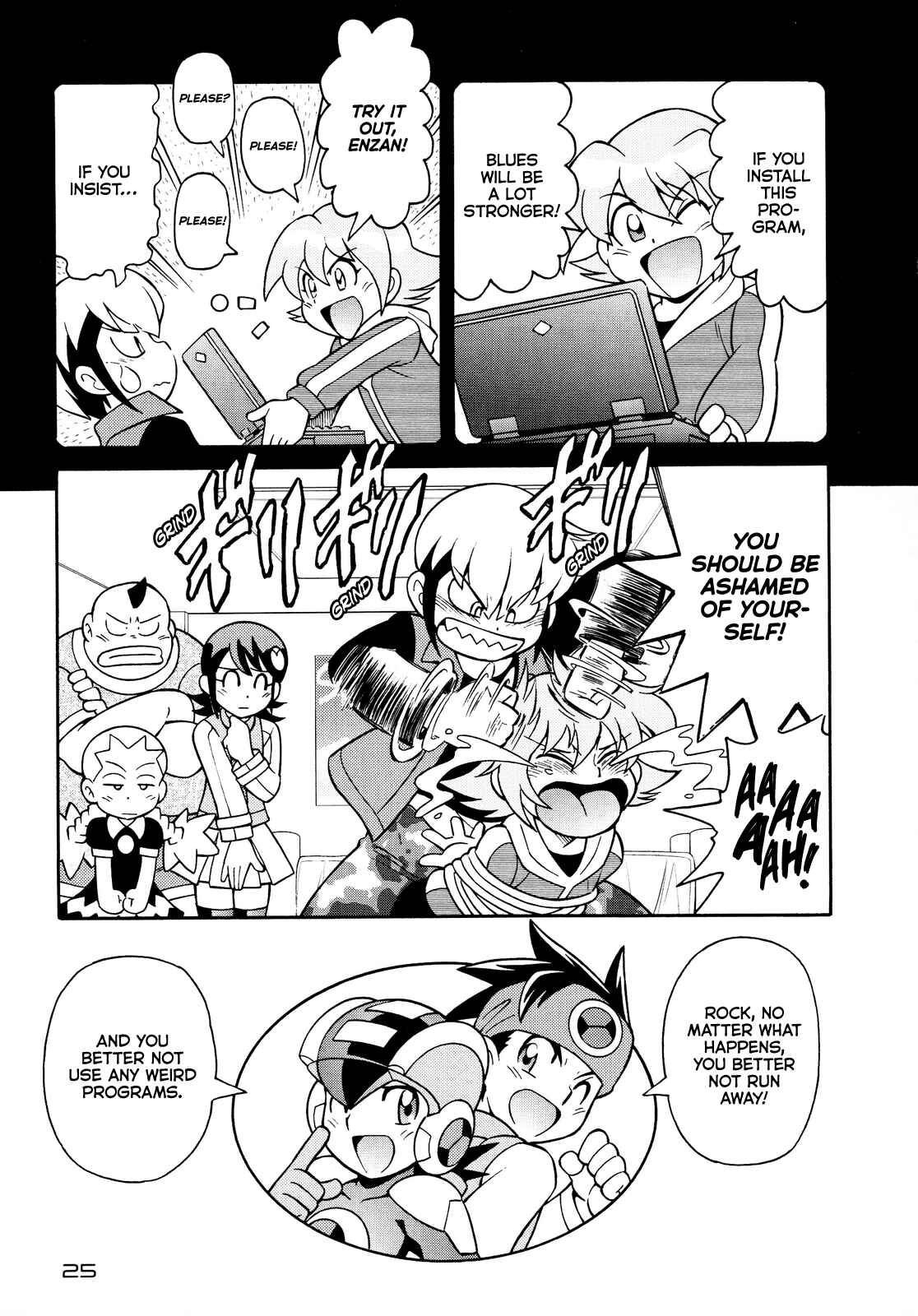 Page 26 Chapter Unknown_7052 Mega Man Battle Network Special Arc: The Runaway Blues