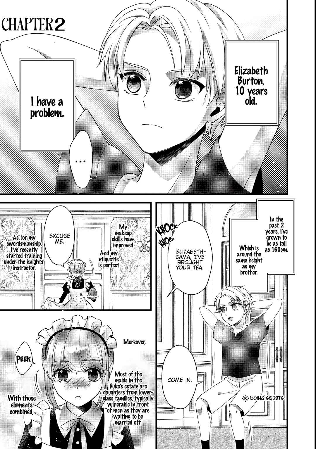 Page 2 Chapter 2 Mob Douzen no Akuyaku Reijou wa Dansou Shite Kouryaku Taishou no Za o Nerau