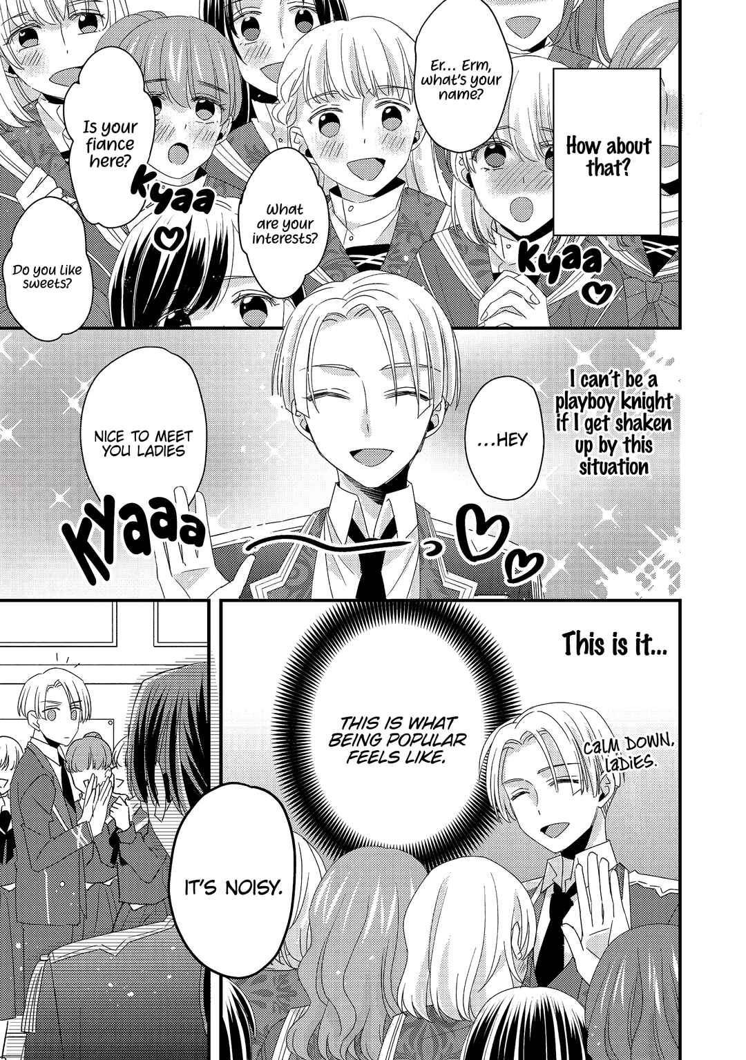 Page 8 Chapter 5 Mob Douzen no Akuyaku Reijou wa Dansou Shite Kouryaku Taishou no Za o Nerau