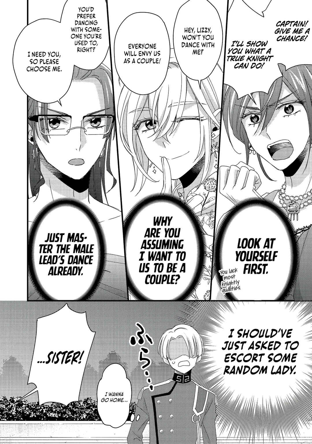 Page 23 Chapter 7 Mob Douzen no Akuyaku Reijou wa Dansou Shite Kouryaku Taishou no Za o Nerau
