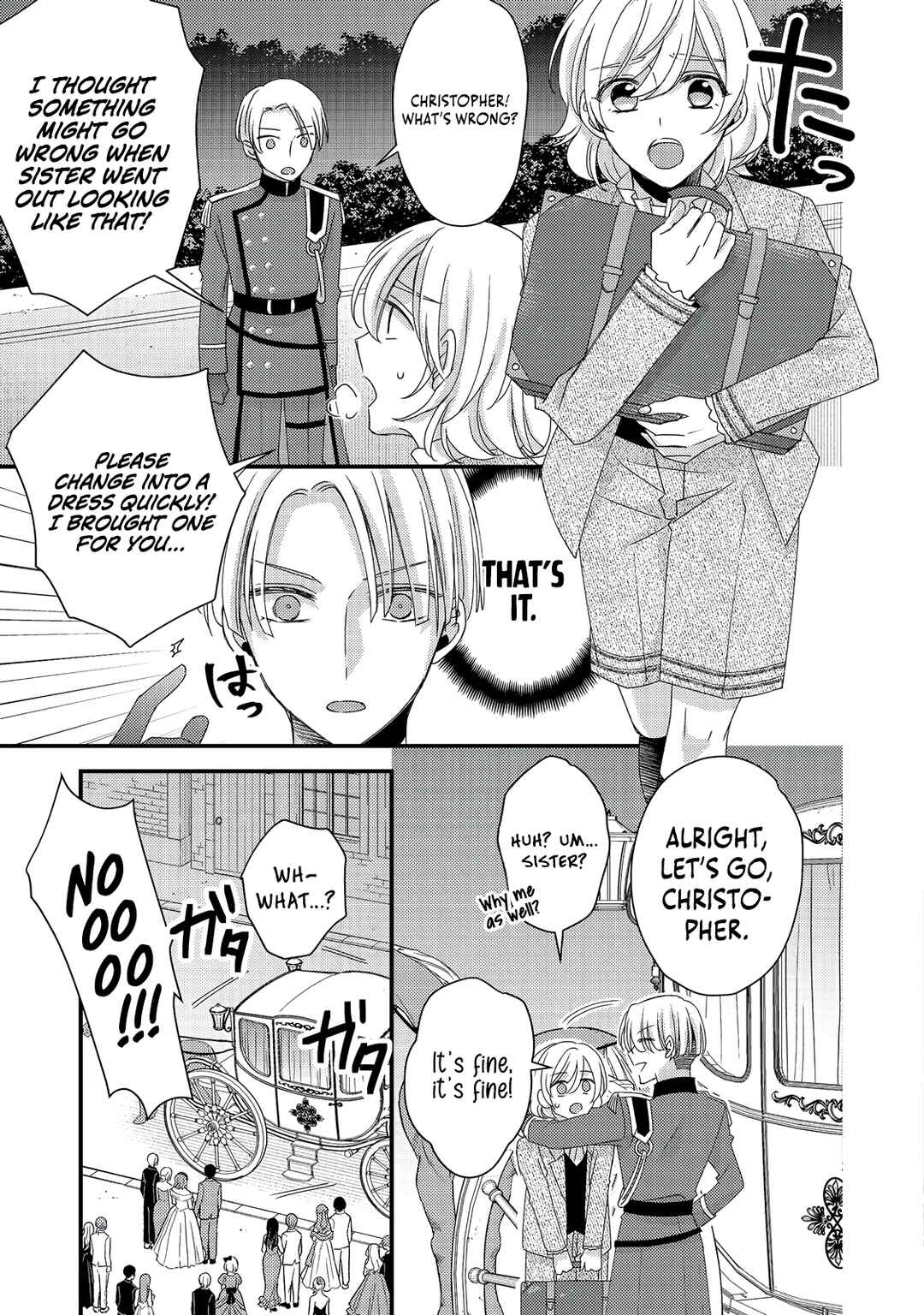 Page 24 Chapter 7 Mob Douzen no Akuyaku Reijou wa Dansou Shite Kouryaku Taishou no Za o Nerau