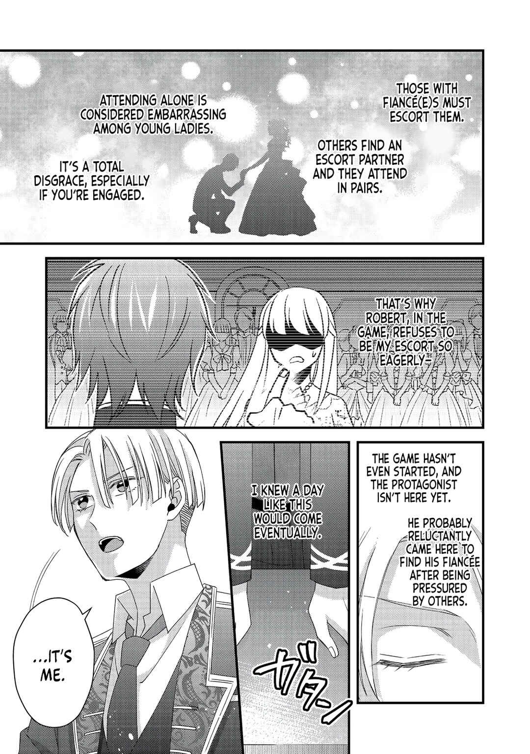 Page 4 Chapter 7 Mob Douzen no Akuyaku Reijou wa Dansou Shite Kouryaku Taishou no Za o Nerau