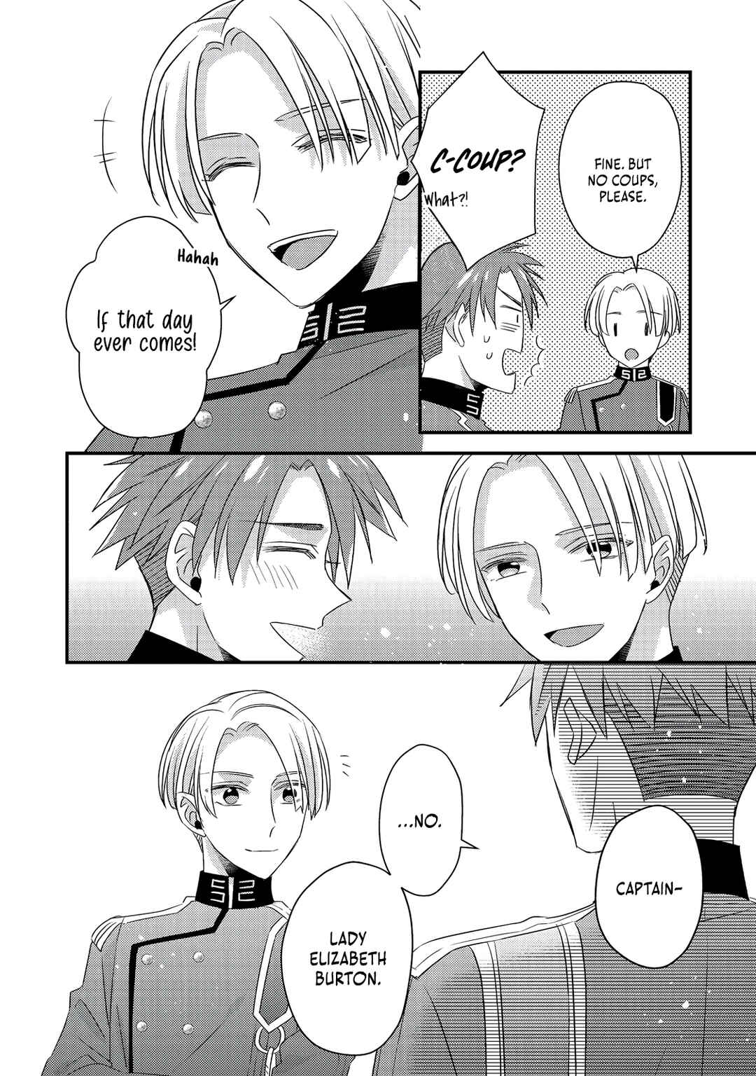 Page 35 Chapter 9 Mob Douzen no Akuyaku Reijou wa Dansou Shite Kouryaku Taishou no Za o Nerau