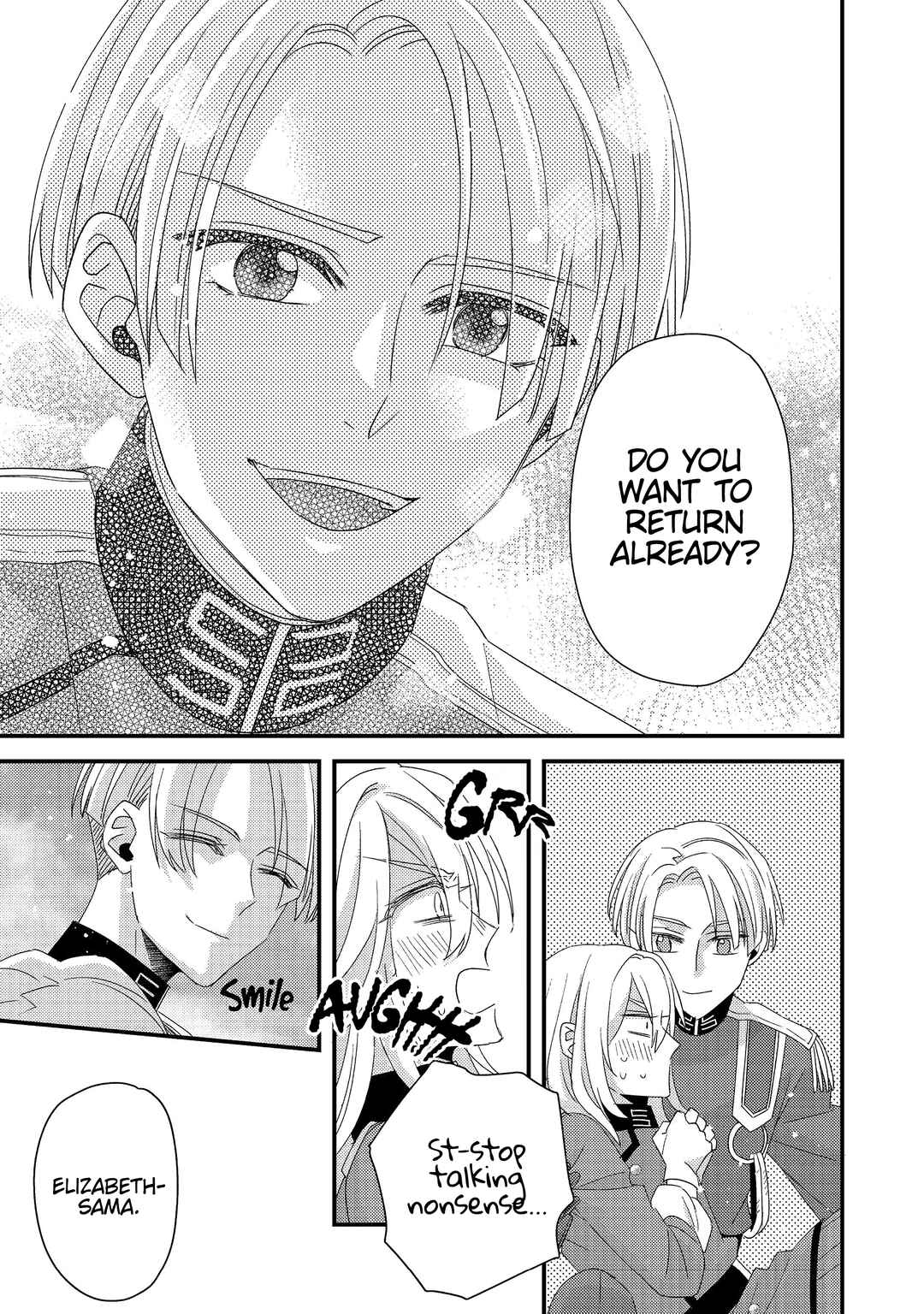 Page 28 Chapter 4 Mob Douzen no Akuyaku Reijou wa Dansou Shite Kouryaku Taishou no Za o Nerau