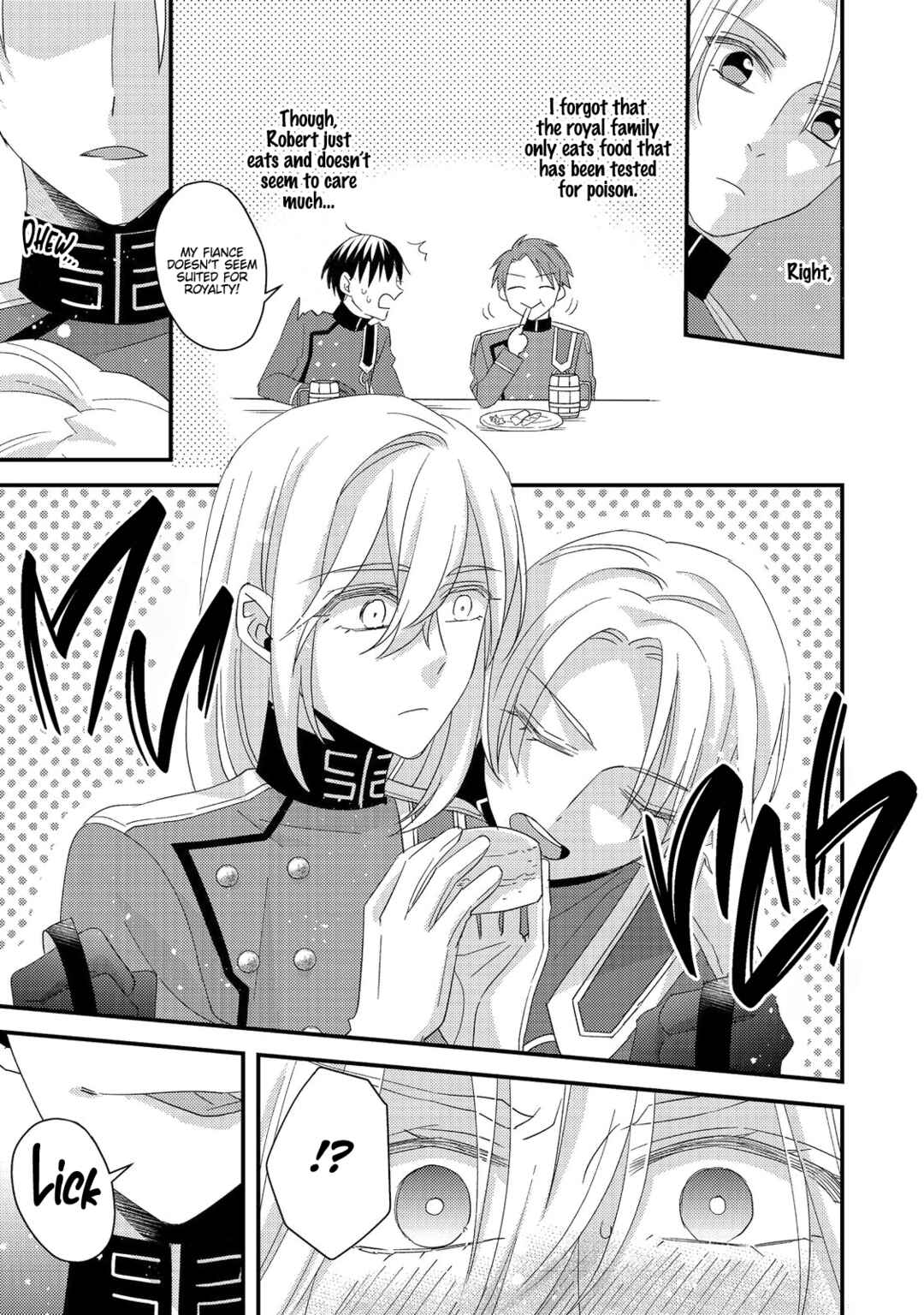 Page 36 Chapter 4 Mob Douzen no Akuyaku Reijou wa Dansou Shite Kouryaku Taishou no Za o Nerau