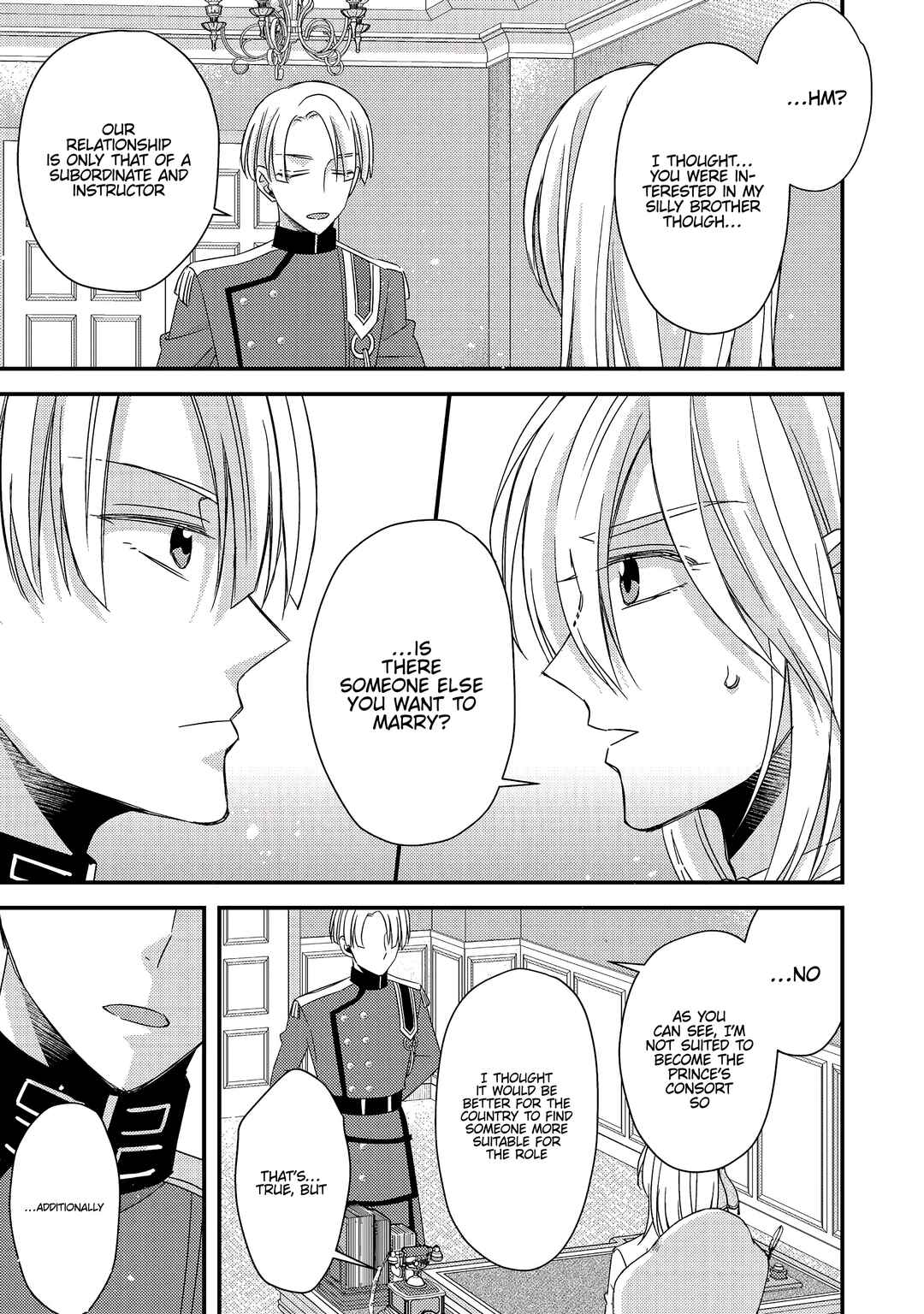 Page 38 Chapter 6 Mob Douzen no Akuyaku Reijou wa Dansou Shite Kouryaku Taishou no Za o Nerau