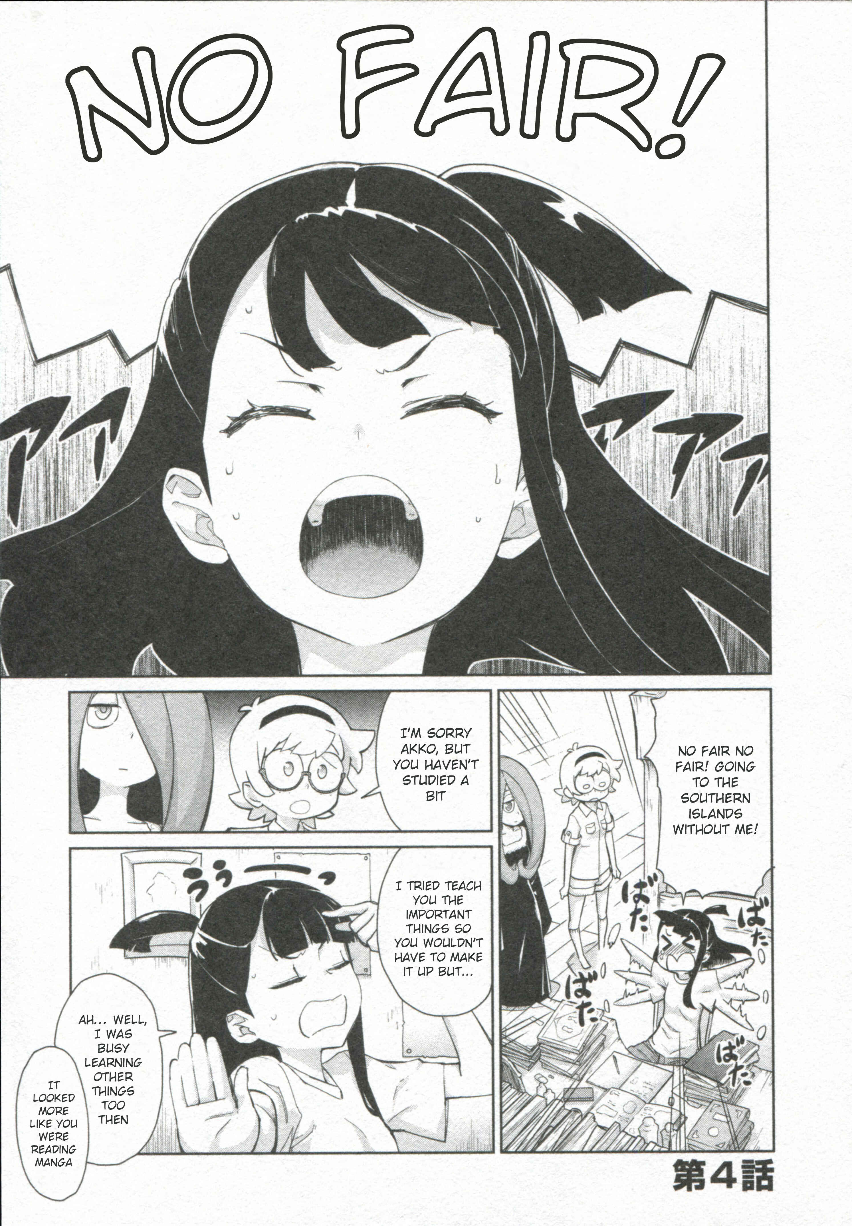 Page 1 Chapter 4 Little Witch Academia