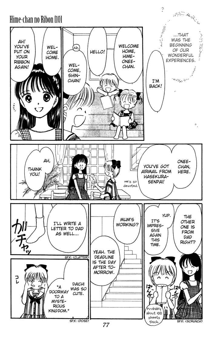 Page 30 Chapter 40 Hime-chans Ribbon