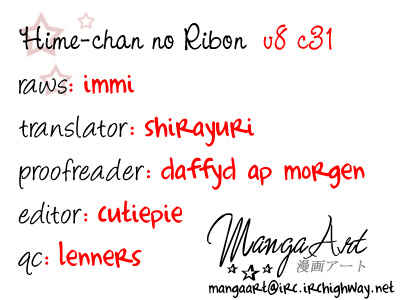 Page 1 Chapter 31 Hime-chans Ribbon