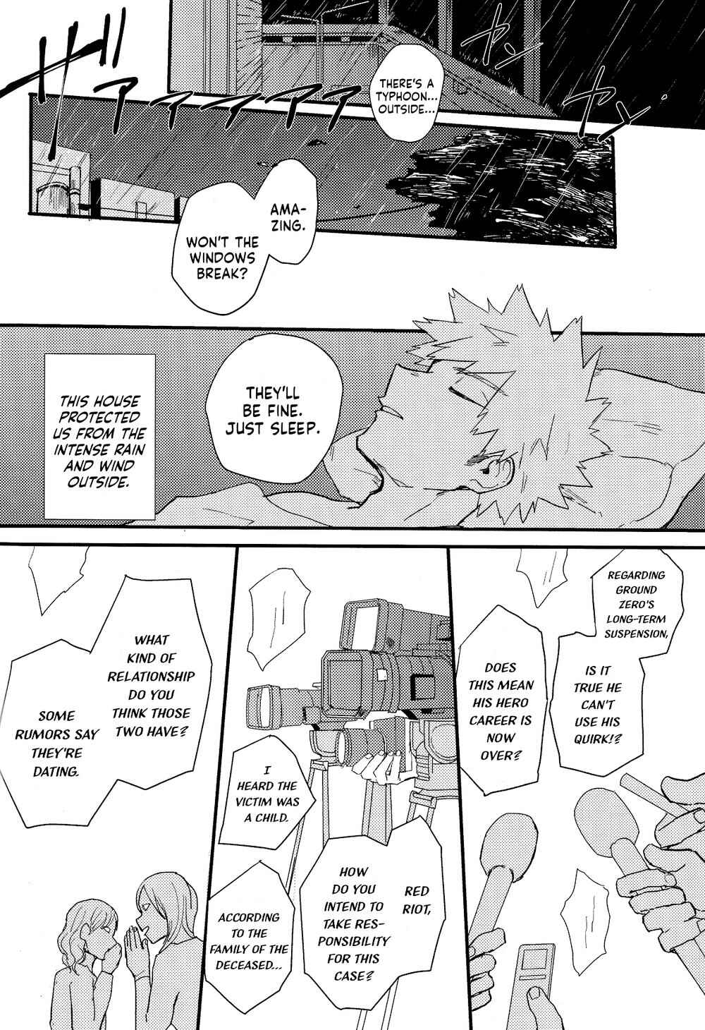 Page 14 Chapter Unknown_aaab My Hero Academia - Hi no Ataru Ie (Doujinshi)