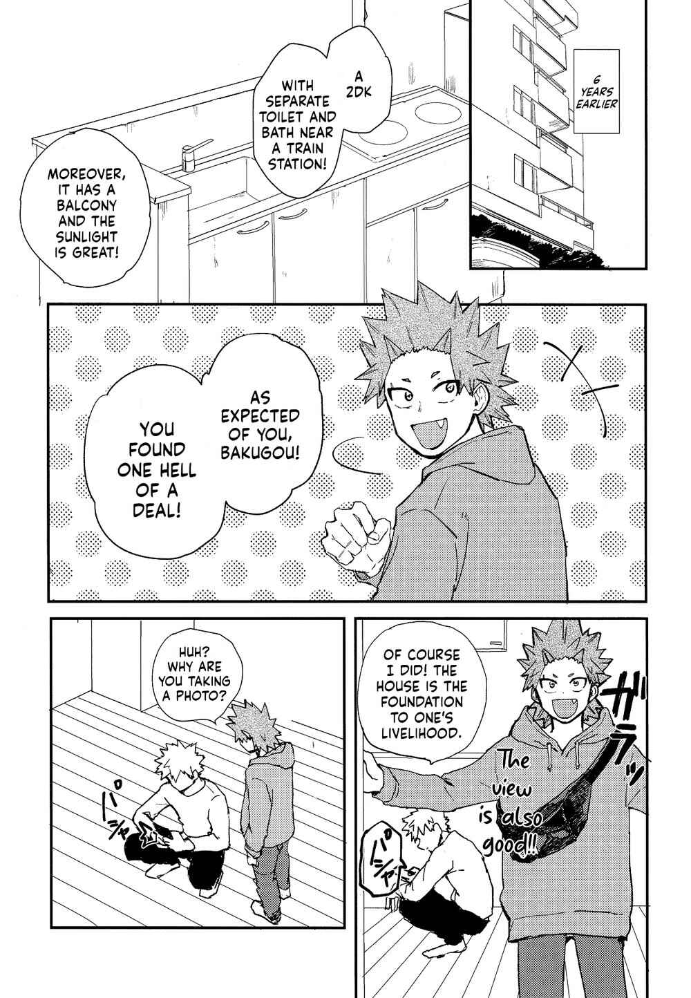 Page 7 Chapter Unknown_aaab My Hero Academia - Hi no Ataru Ie (Doujinshi)
