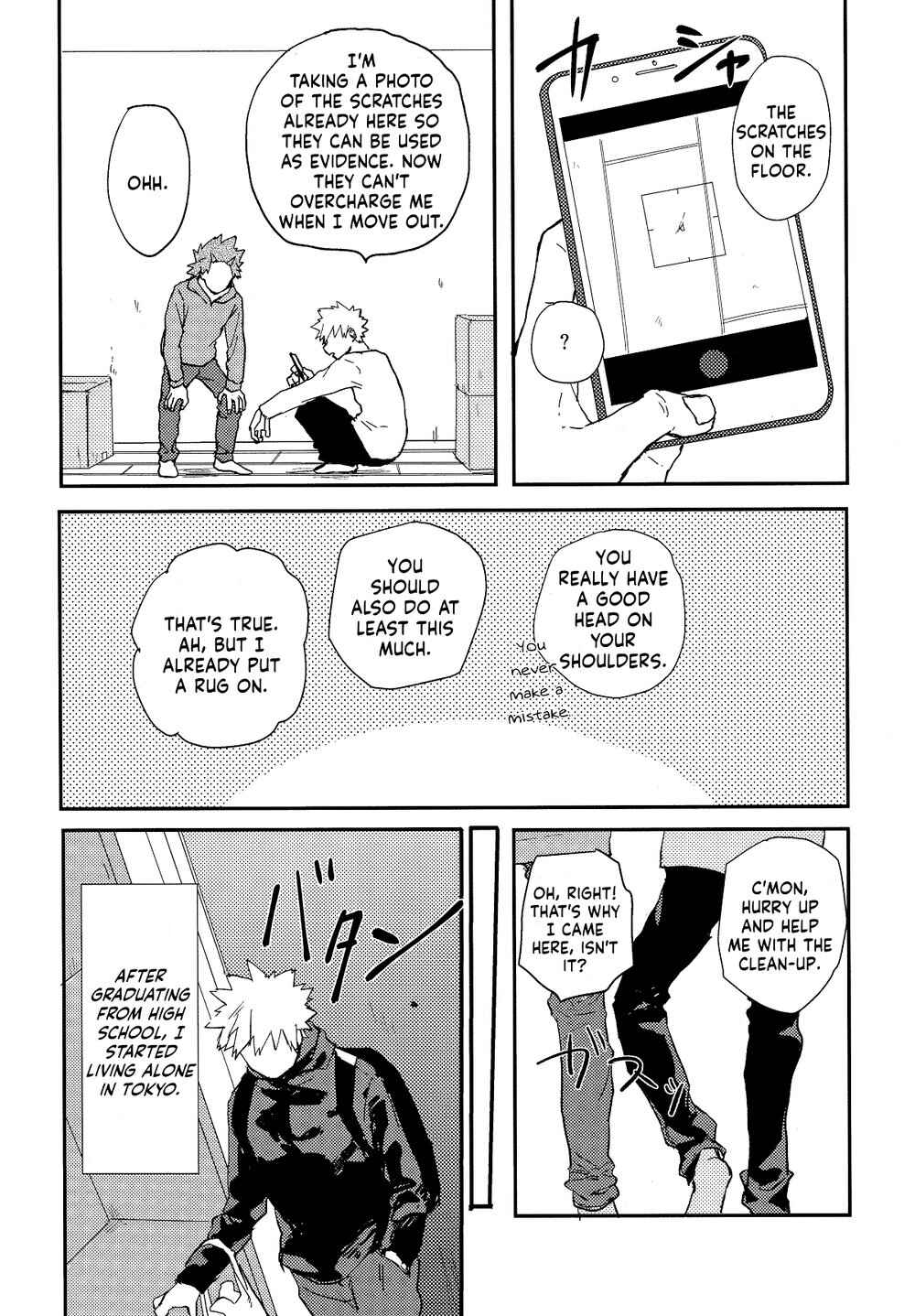 Page 8 Chapter Unknown_aaab My Hero Academia - Hi no Ataru Ie (Doujinshi)