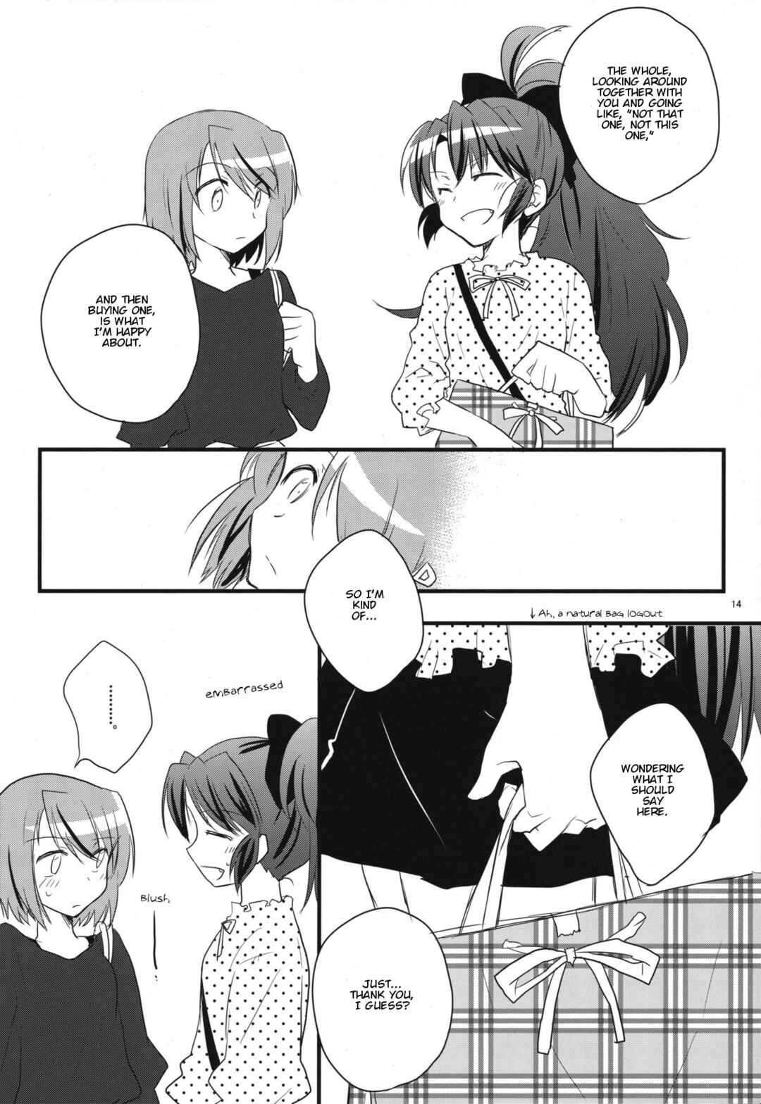 Page 13 Chapter 3 Mahou Shoujo Madoka★Magica - Koisuru Koto Shika Dekinai Mitai ni. (Doujinshi)