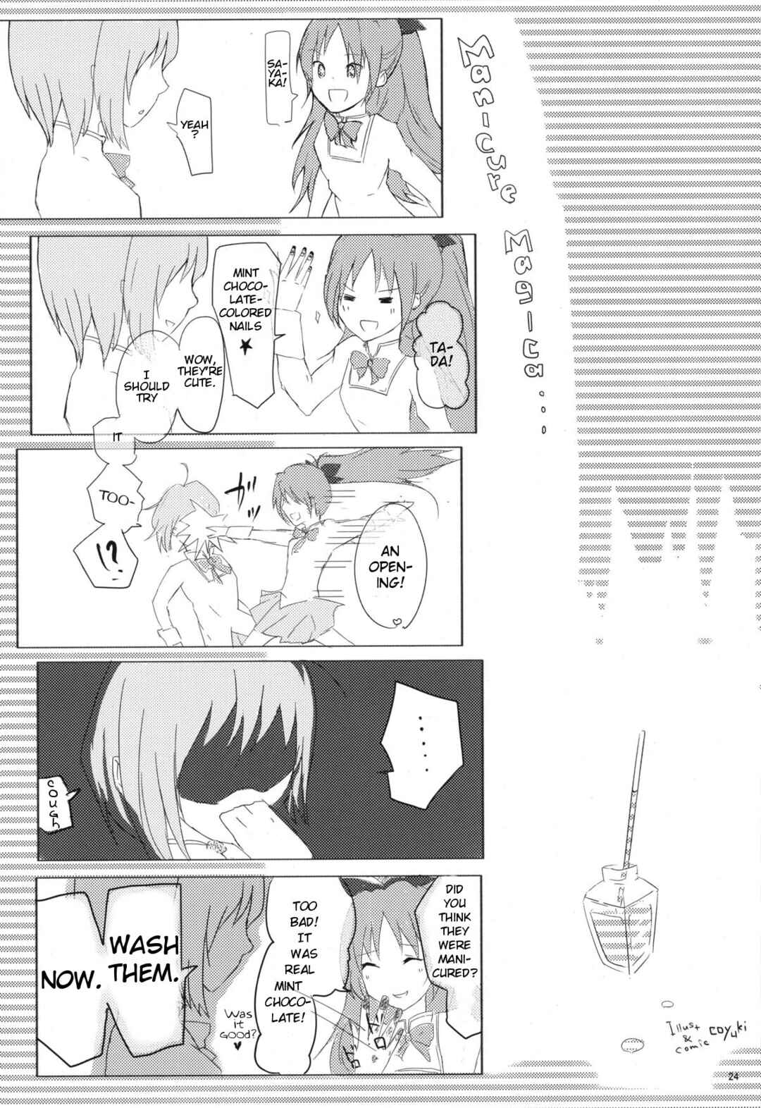 Page 23 Chapter 3 Mahou Shoujo Madoka★Magica - Koisuru Koto Shika Dekinai Mitai ni. (Doujinshi)