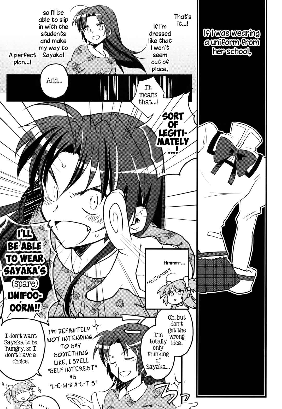 Page 10 Chapter 1 Mahou Shoujo Madoka★Magica - Koisuru Koto Shika Dekinai Mitai ni. (Doujinshi)