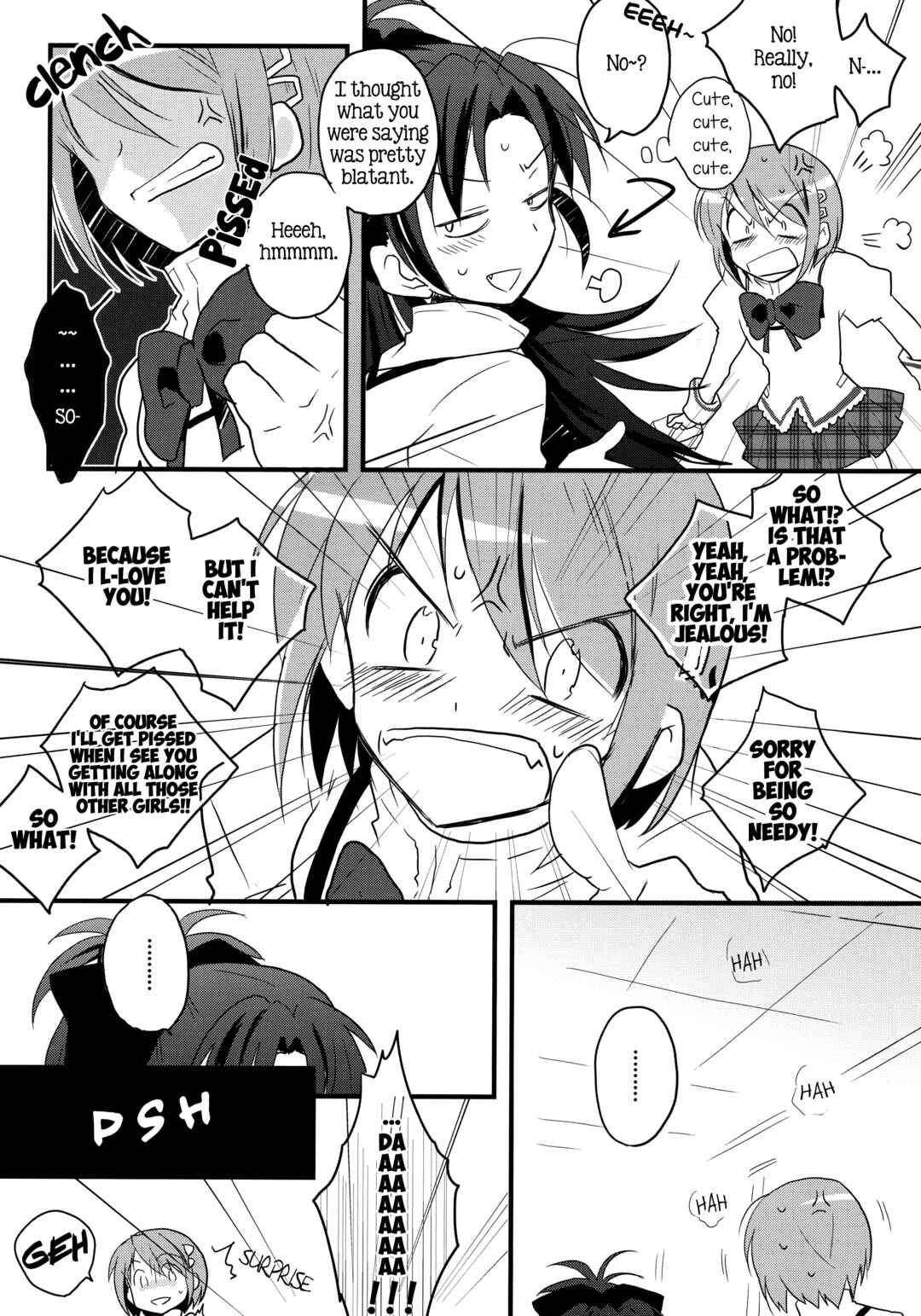 Page 22 Chapter 1 Mahou Shoujo Madoka★Magica - Koisuru Koto Shika Dekinai Mitai ni. (Doujinshi)