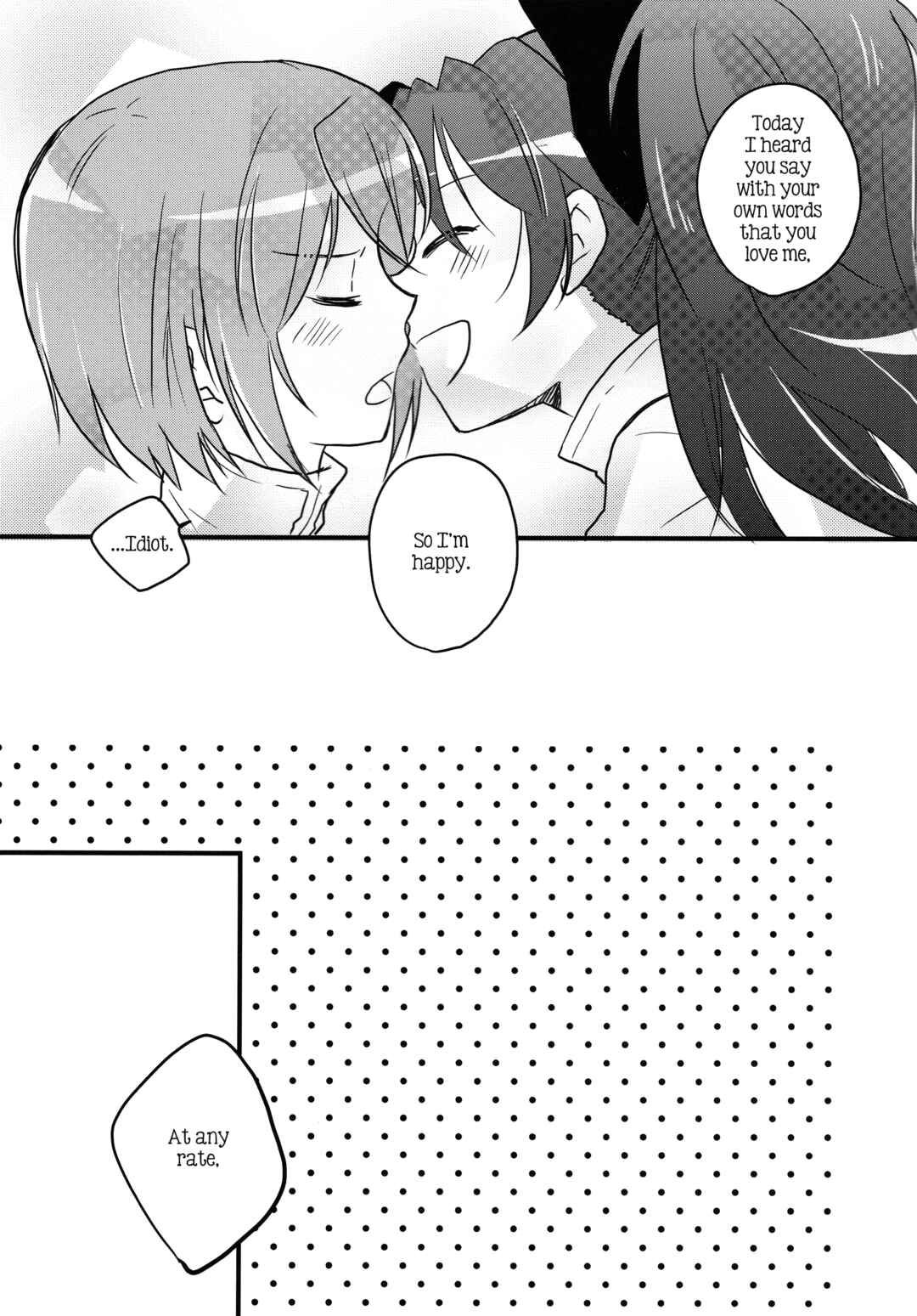 Page 26 Chapter 1 Mahou Shoujo Madoka★Magica - Koisuru Koto Shika Dekinai Mitai ni. (Doujinshi)
