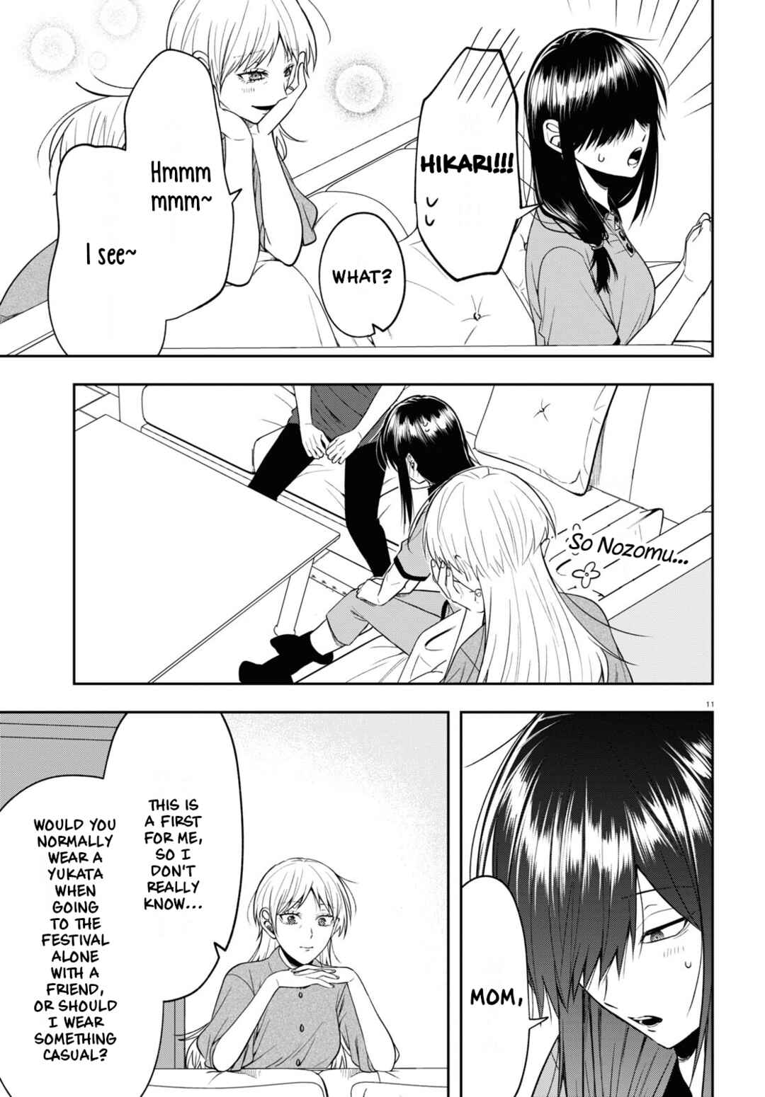Page 11 Chapter 15 Kisaragi-san wa Gankoukeikei
