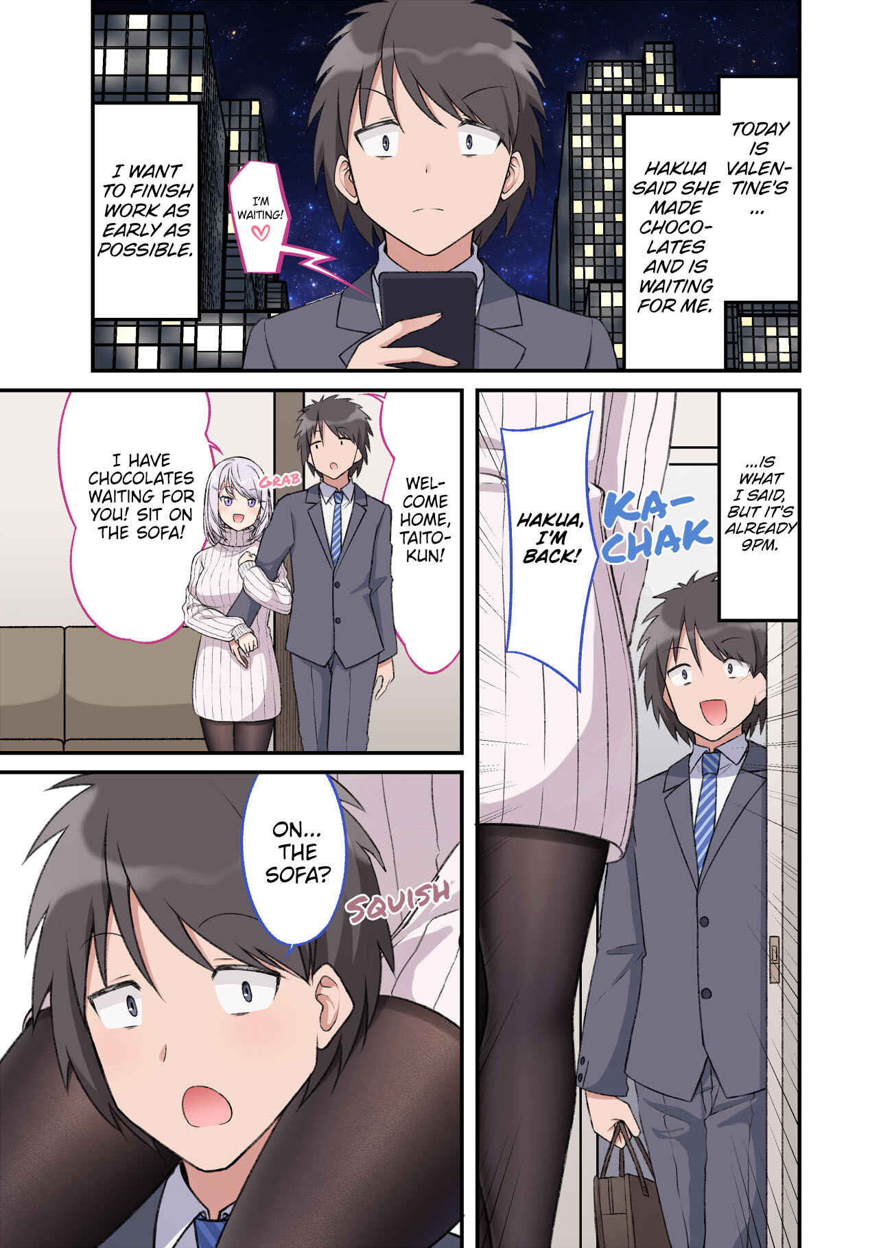 Page 1 Chapter 10 Tights de Iyashite Kureru Yome