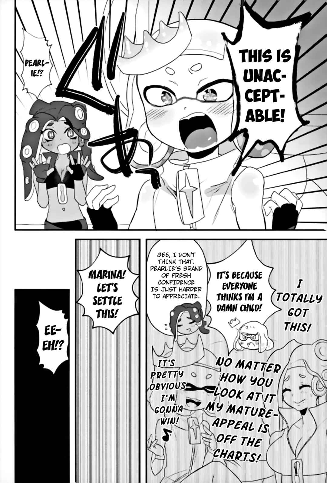 Page 3 Chapter Unknown_e665 Splatoon - Kenshou! Ecchi ga Jouzu nano wa Hime? Iida? (Doujinshi)