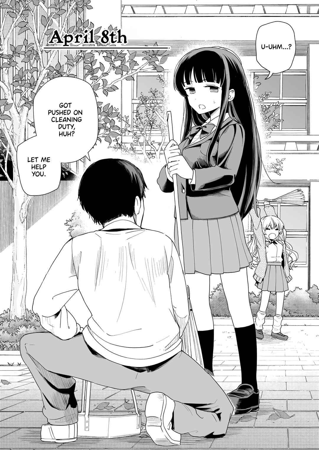 Page 1 Chapter 8 3-no Baisuu to San no Tsuku Hi dake Sasetekureru Gimai to Go no Baisuu no Hi dake Taga ga Hazureru Imouto no Tomodachi
