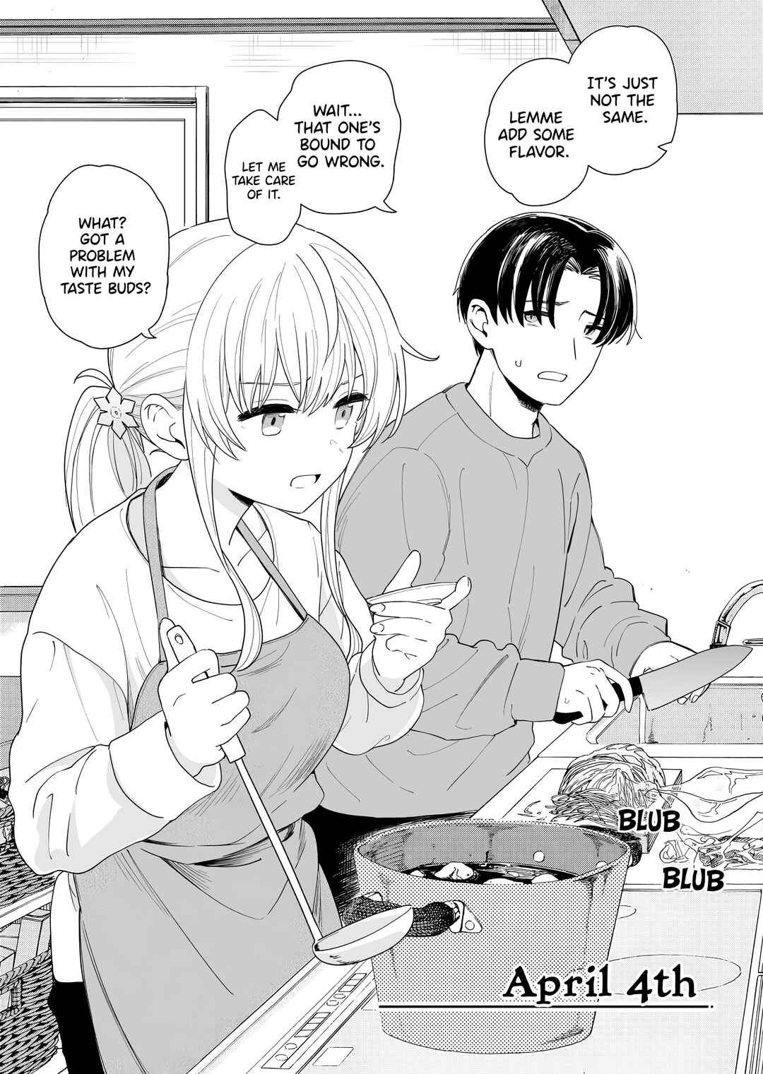 Page 1 Chapter 4 3-no Baisuu to San no Tsuku Hi dake Sasetekureru Gimai to Go no Baisuu no Hi dake Taga ga Hazureru Imouto no Tomodachi
