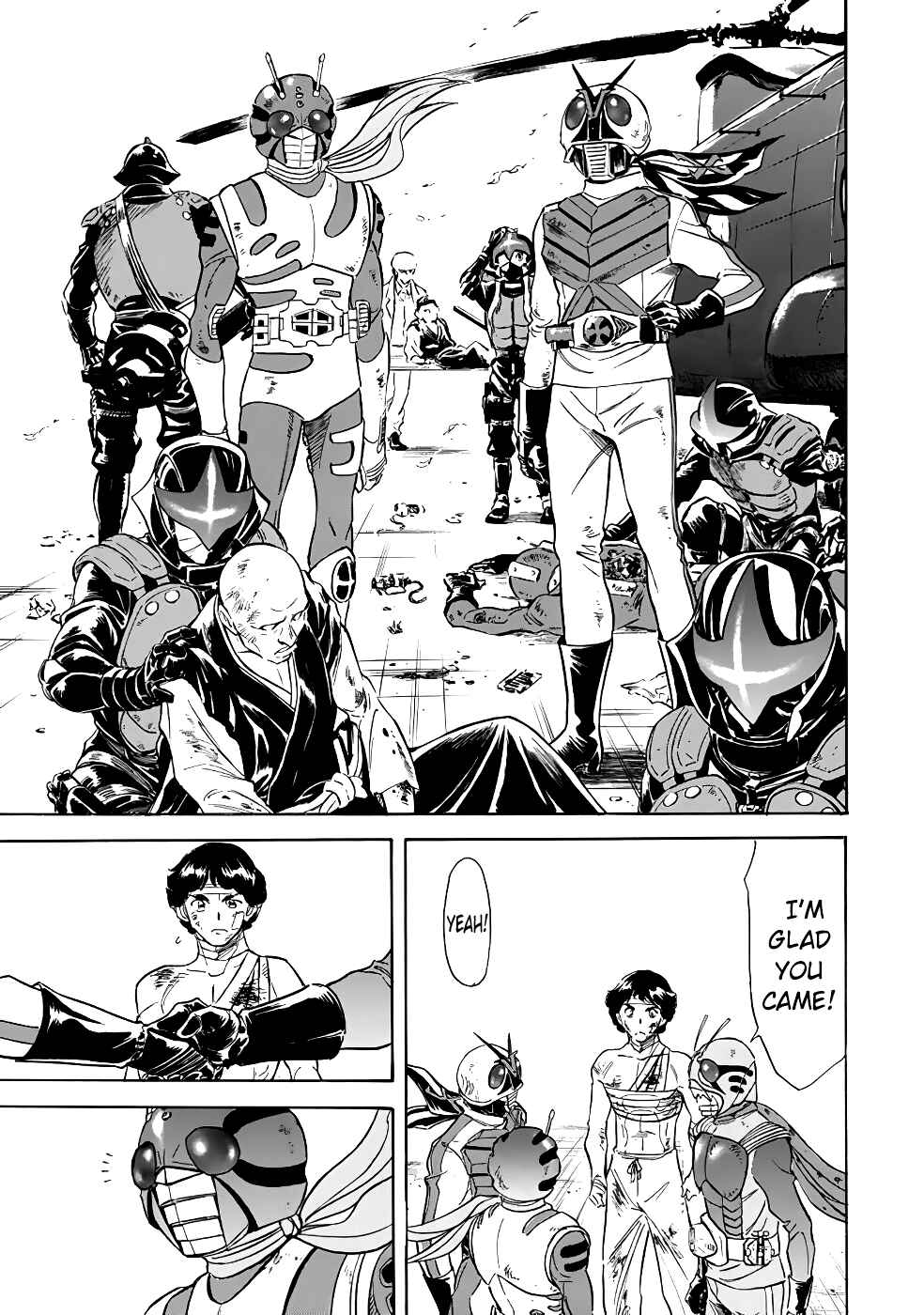 Page 45 Chapter 17 Shin Kamen Rider Spirits