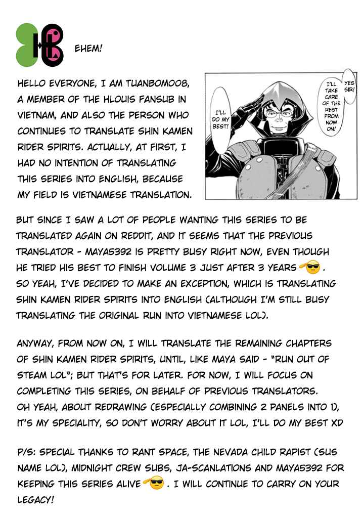 Page 26 Chapter 13 Shin Kamen Rider Spirits