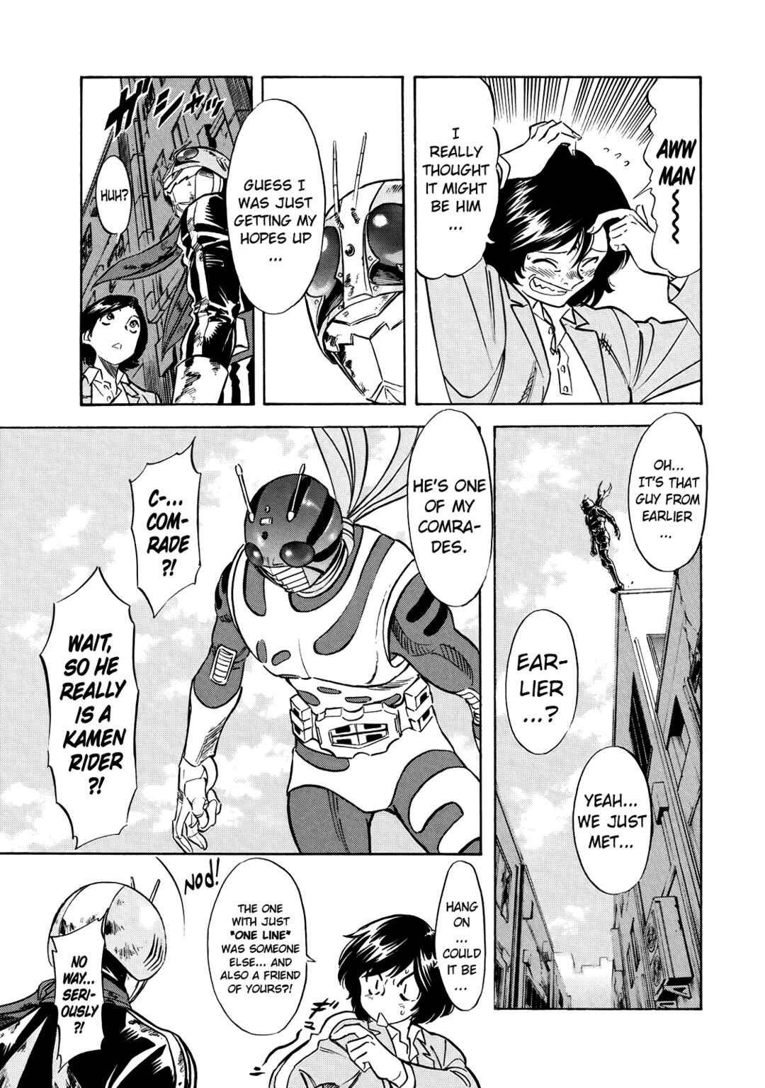 Page 33 Chapter 29 Shin Kamen Rider Spirits