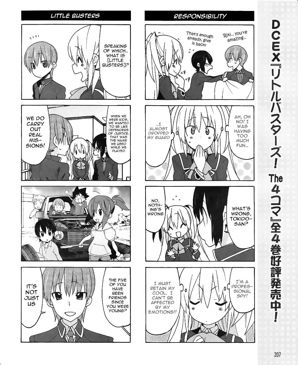 Page 12 Chapter 8 Little Busters! EX The 4koma