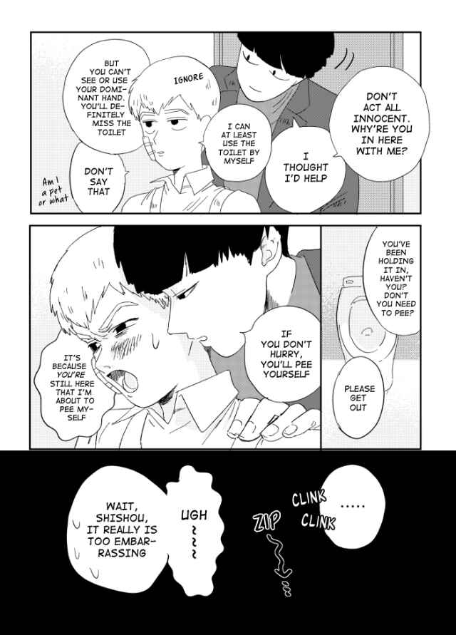Page 19 Chapter Unknown_368e Mob Psycho 100 – Nihaku Mikka (Doujinshi)