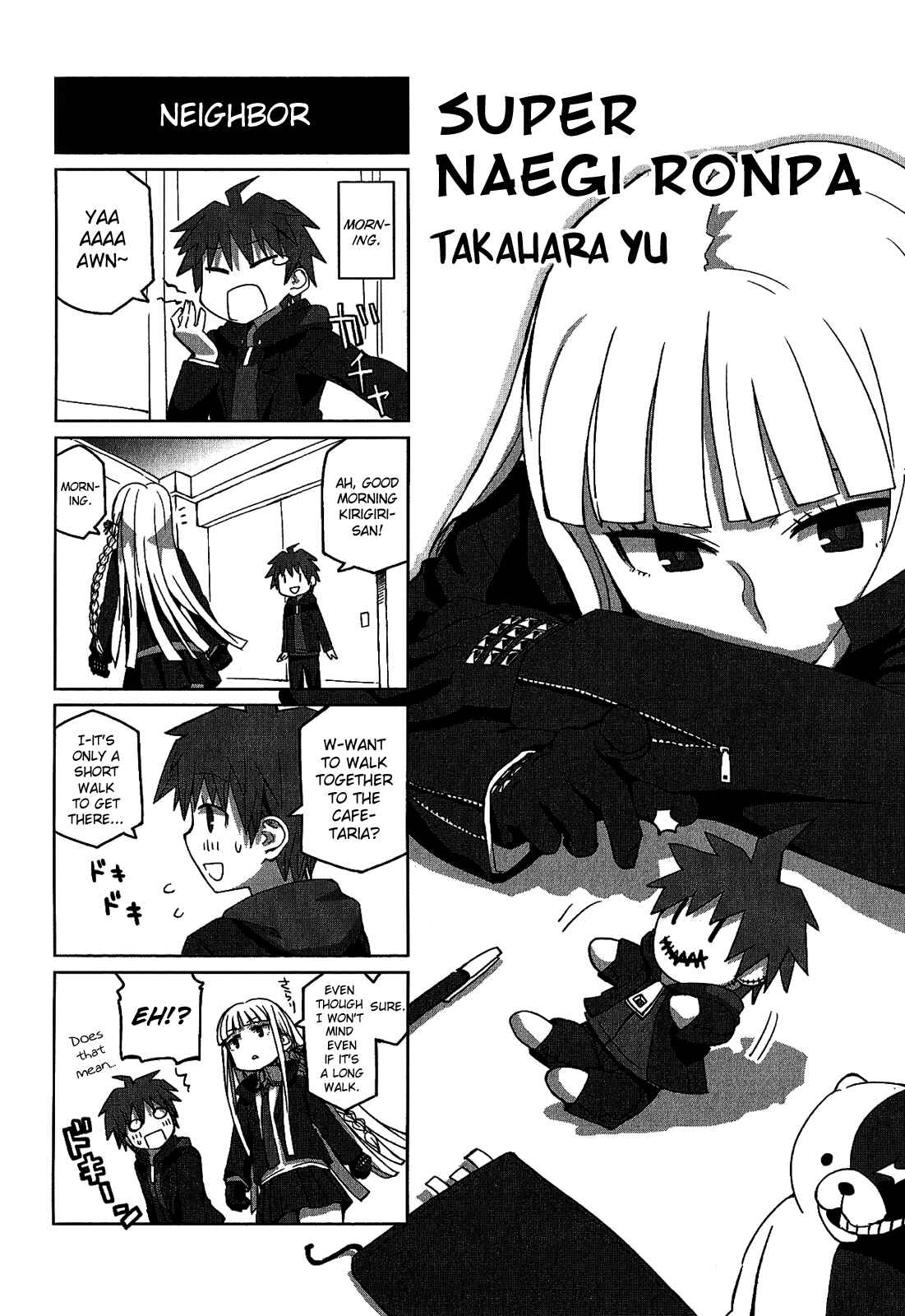 Page 1 Chapter 8 Danganronpa - The Academy of Hope and the High School Students of Despair 4-koma Kings