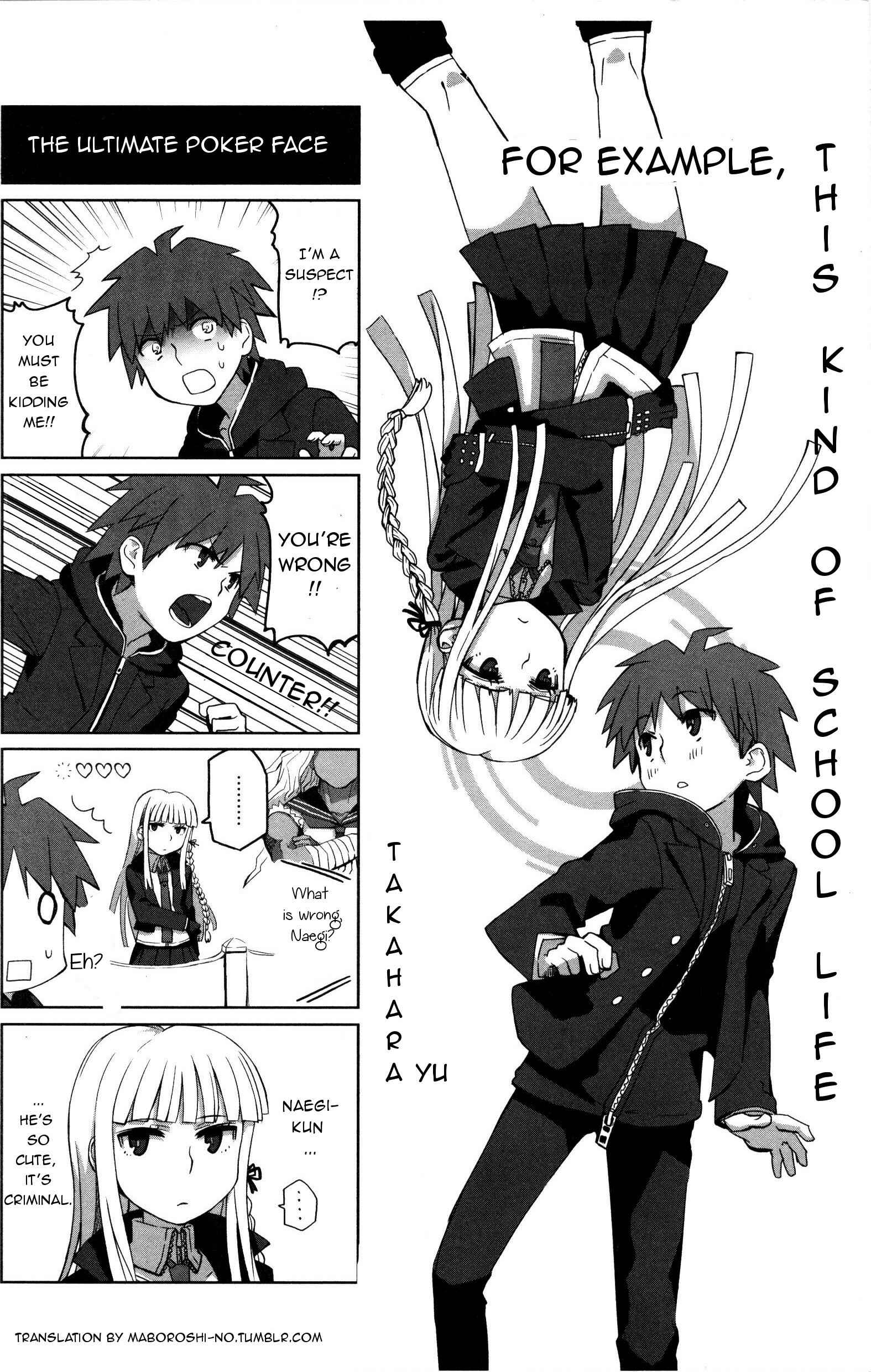 Page 1 Chapter 12 Danganronpa - The Academy of Hope and the High School Students of Despair 4-koma Kings