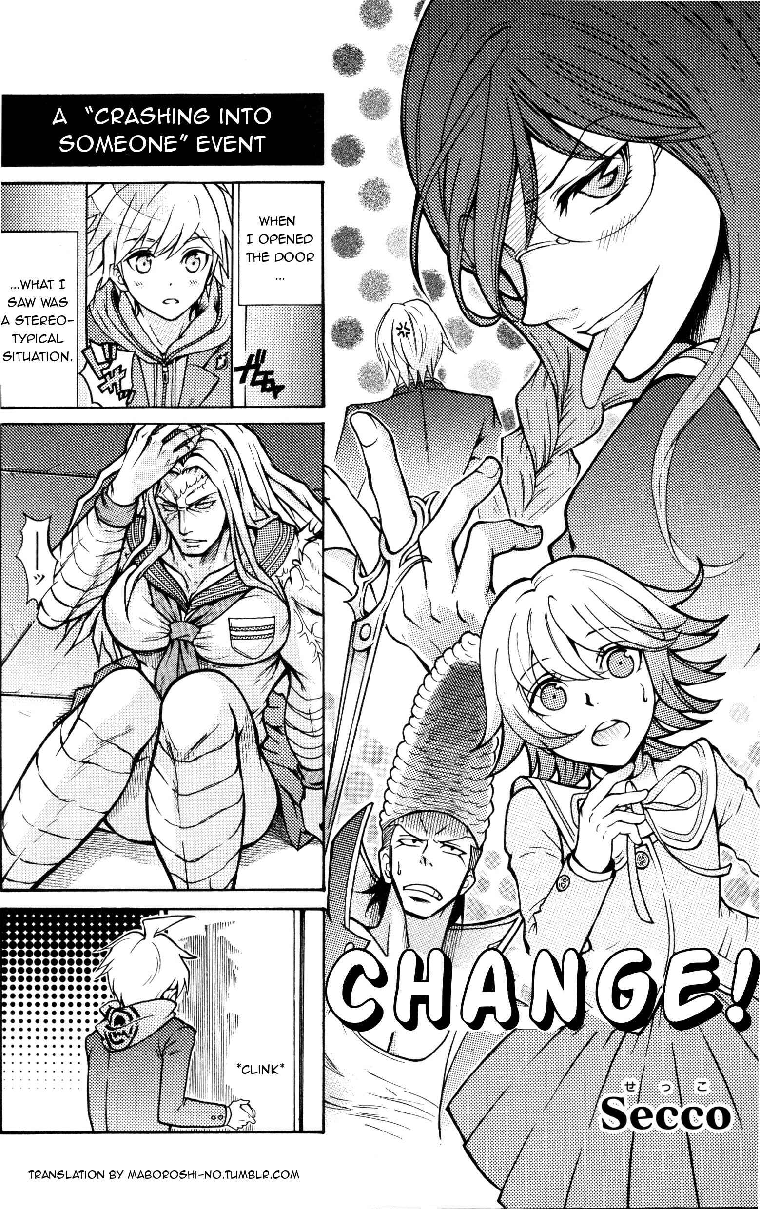 Page 1 Chapter 15 Danganronpa - The Academy of Hope and the High School Students of Despair 4-koma Kings