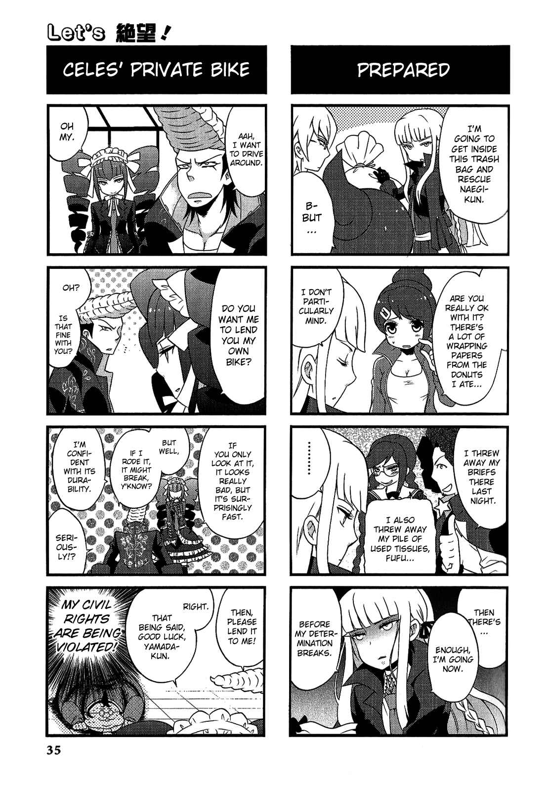 Page 6 Chapter 5 Danganronpa - The Academy of Hope and the High School Students of Despair 4-koma Kings
