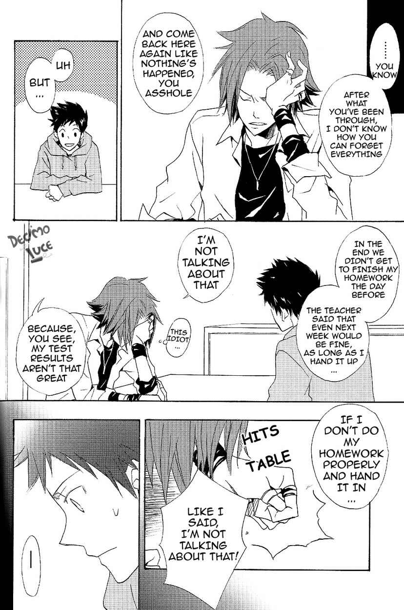 Page 12 Chapter 2 Katekyo Hitman Reborn! - Silent Karma (Doujinshi)