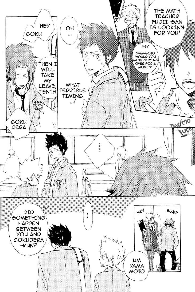Page 8 Chapter 2 Katekyo Hitman Reborn! - Silent Karma (Doujinshi)