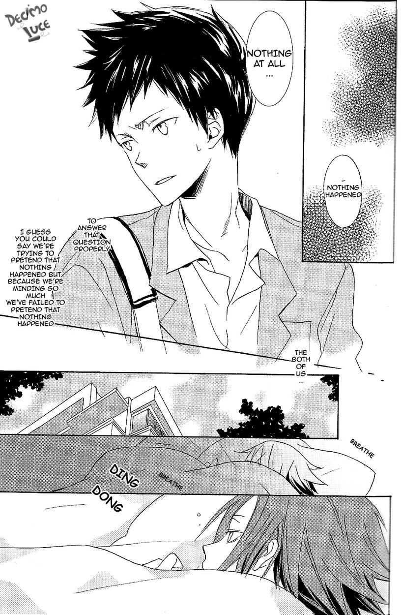 Page 9 Chapter 2 Katekyo Hitman Reborn! - Silent Karma (Doujinshi)