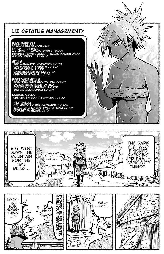 Page 2 Chapter 3 Jinsei o Kaketa Fukushuu o Oeta, Dark Elf-san wa Hima o Moteamashite Iru