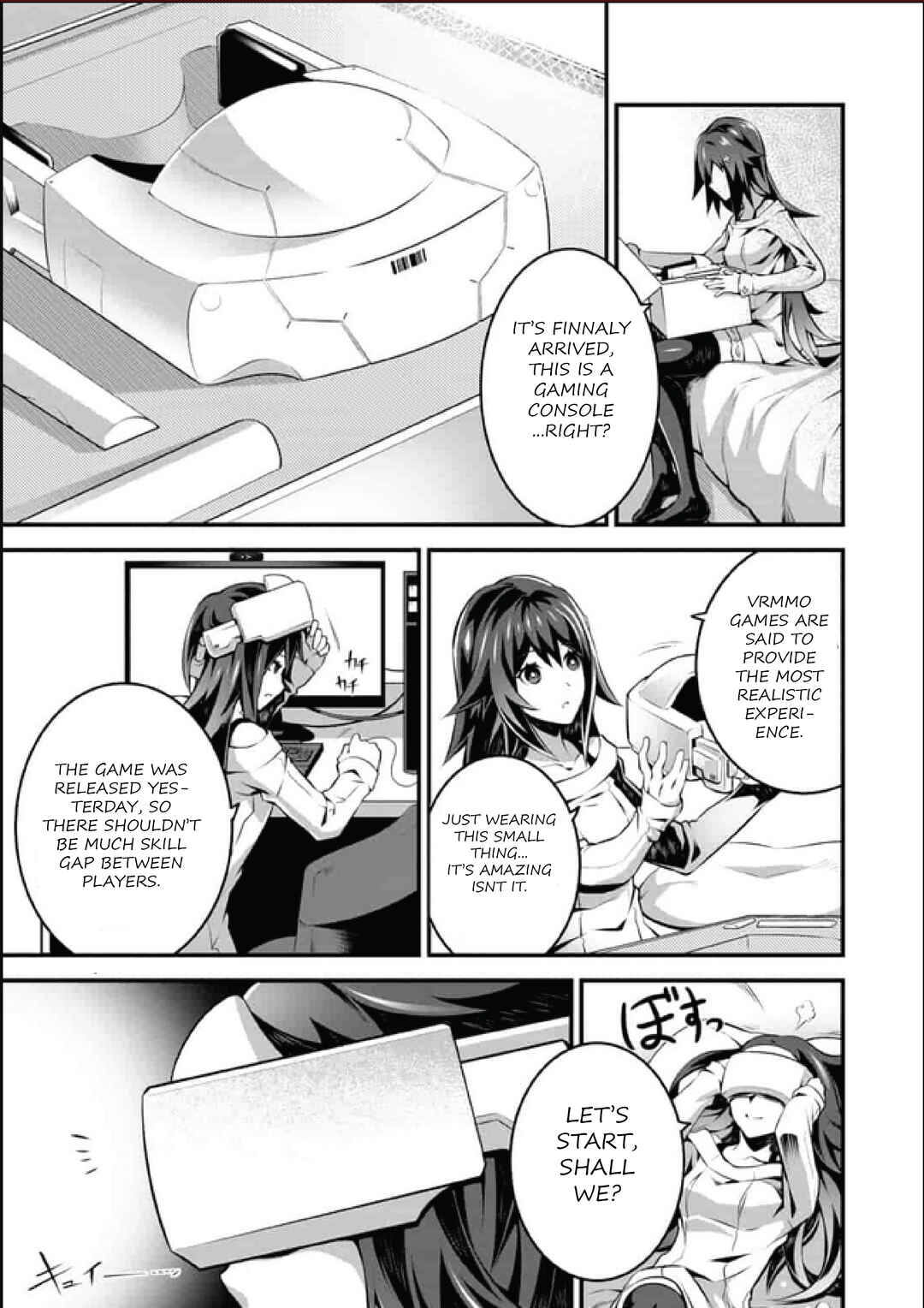 Page 4 Chapter 1.1 Genocide Online: Gokuaku Reijou no Play Nikki