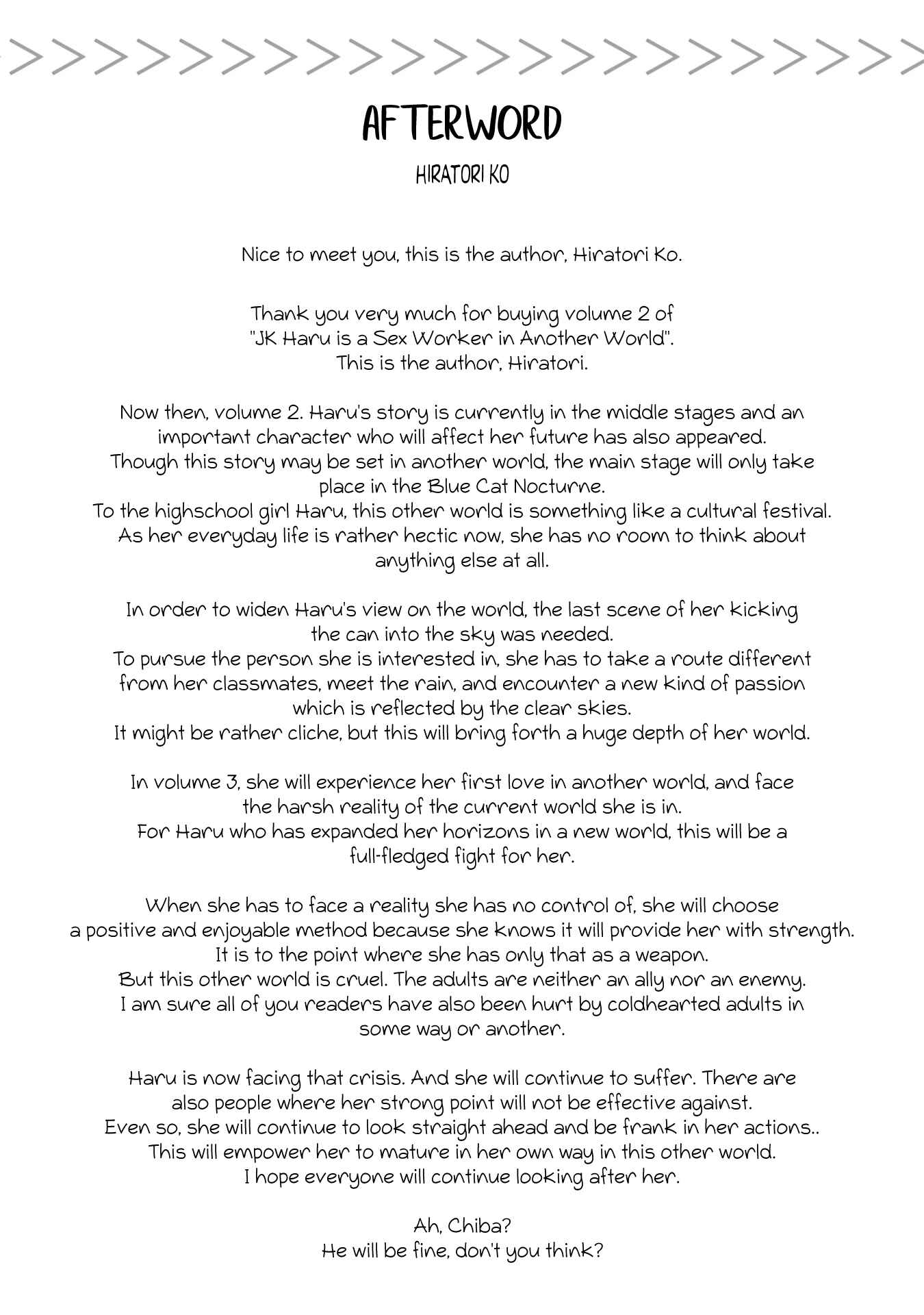 Page 20 Chapter 8 JK Haru is a Sex Worker in Another World
