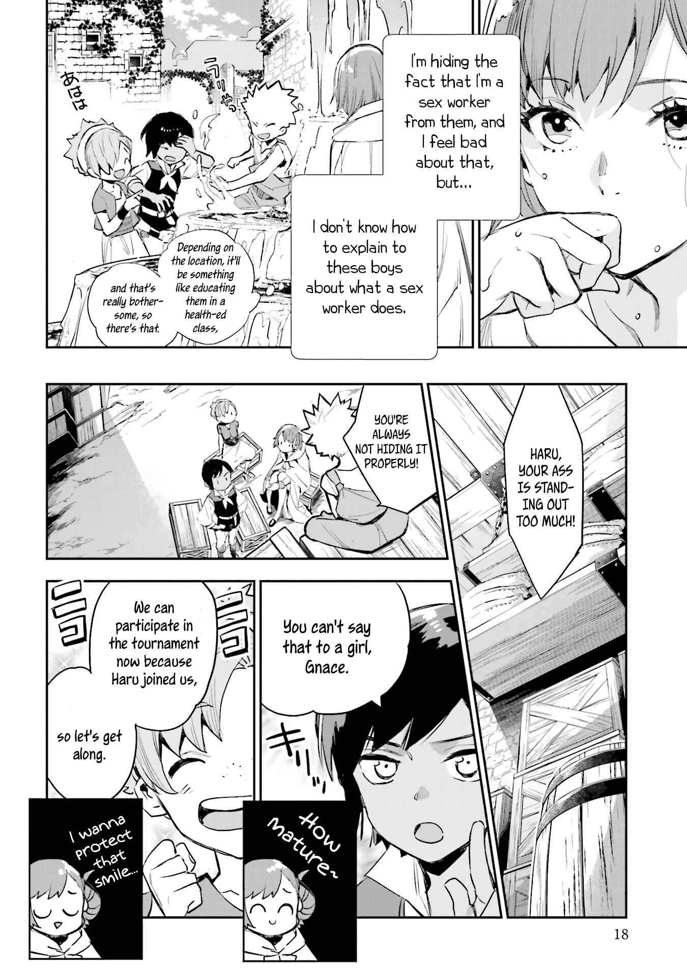 Page 17 Chapter 9 JK Haru is a Sex Worker in Another World