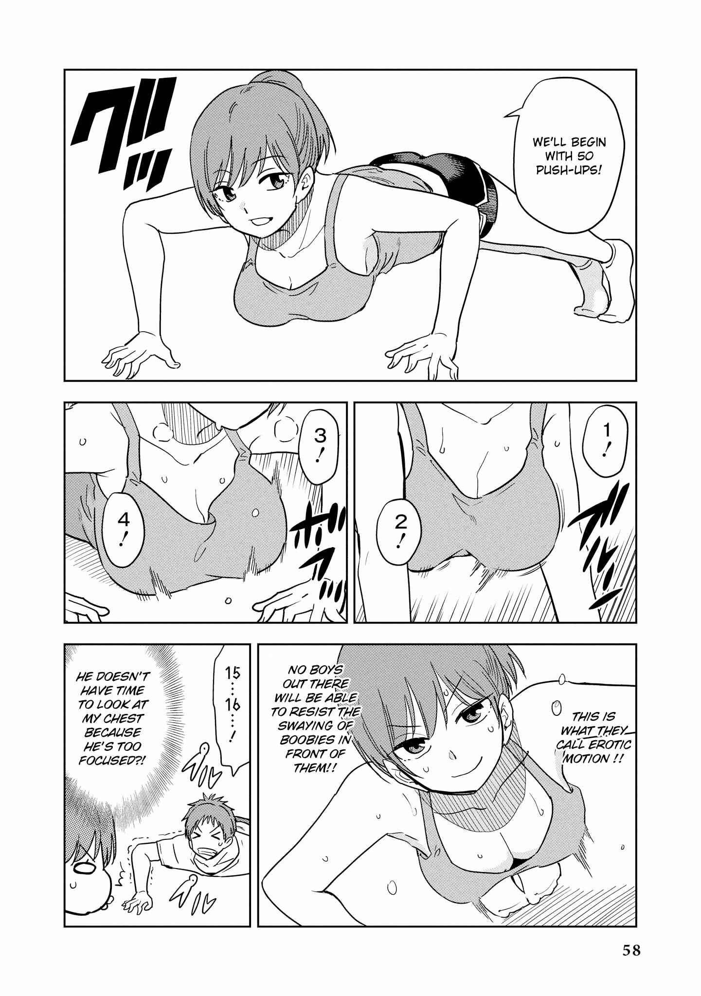 Page 14 Chapter 3 Kintore Joshi to Ecchi na Micchaku Training Shichaimashita